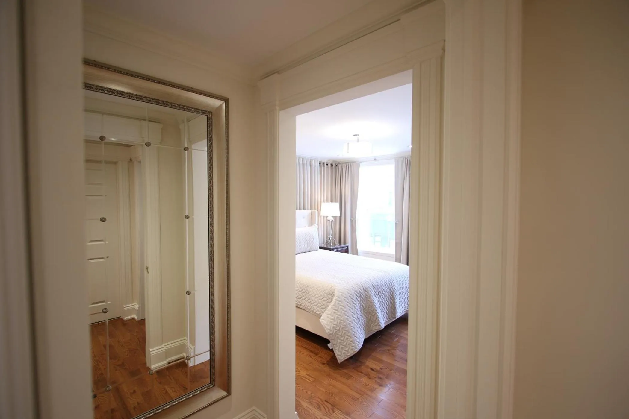 Bed in Water Street Condos