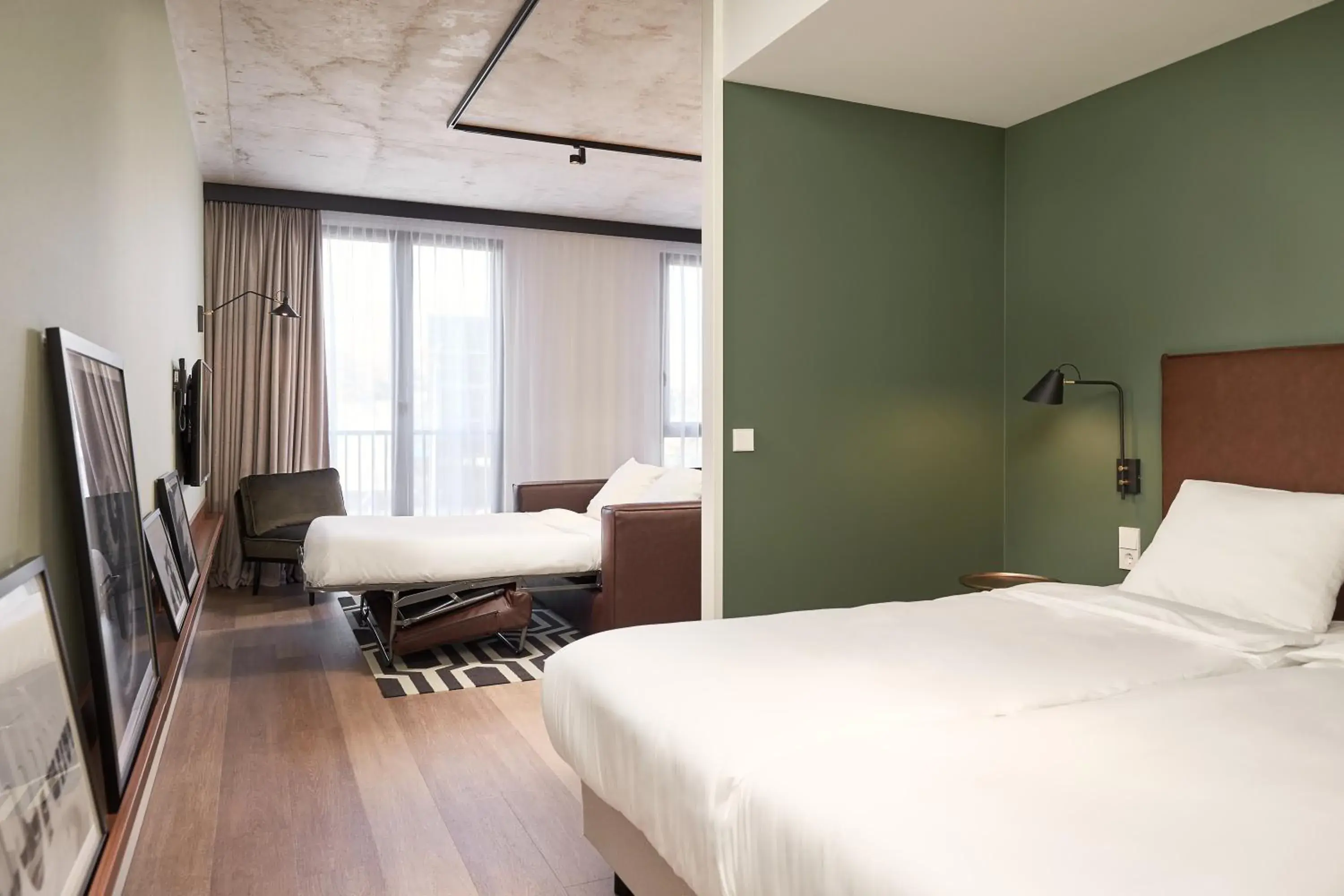 Bed in Corendon Urban Amsterdam Schiphol Airport Hotel Bed in Corendon Urban Amsterdam Schiphol Airport Hotel