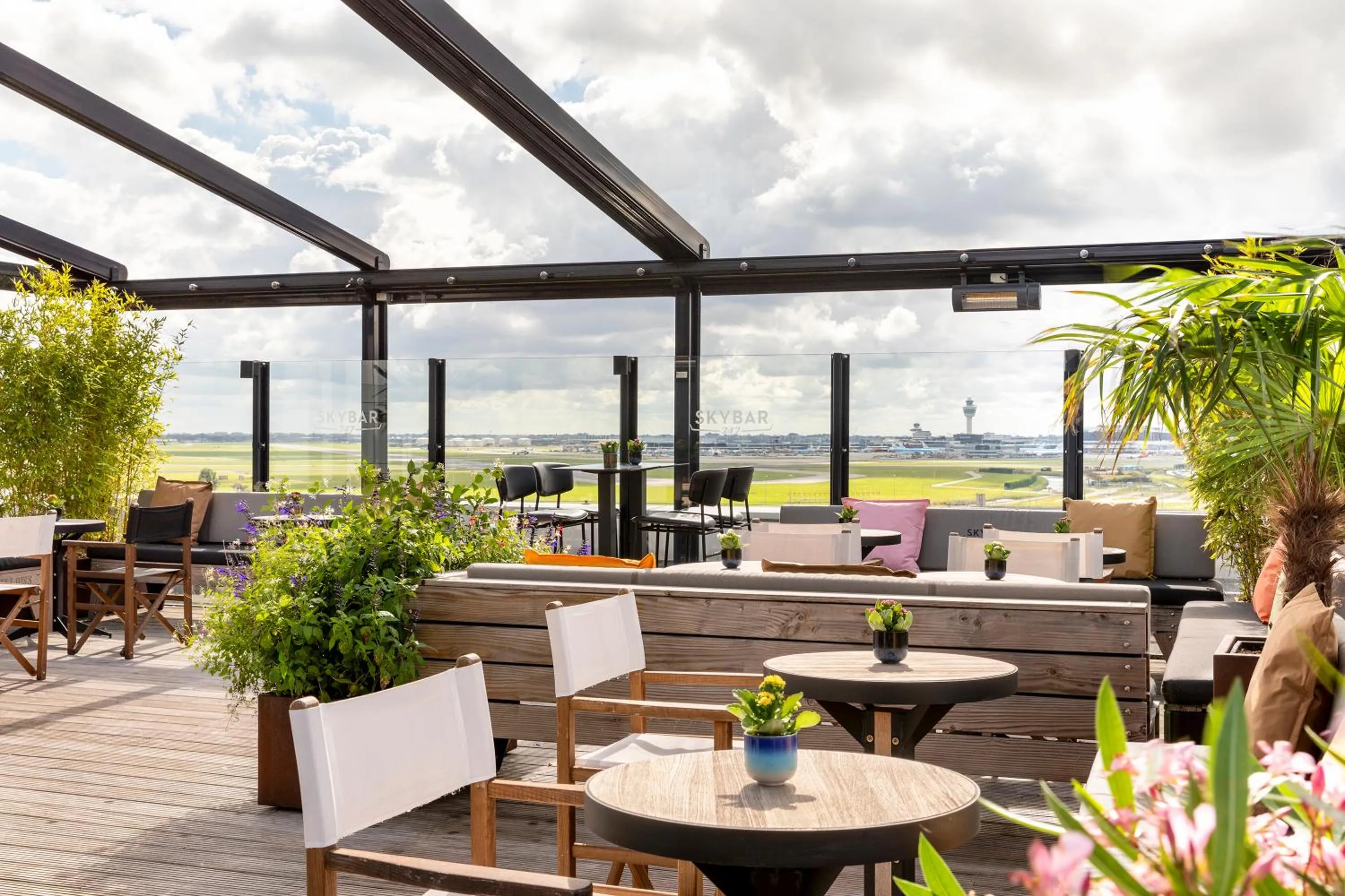 Balcony/Terrace in Corendon Urban Amsterdam Schiphol Airport Hotel