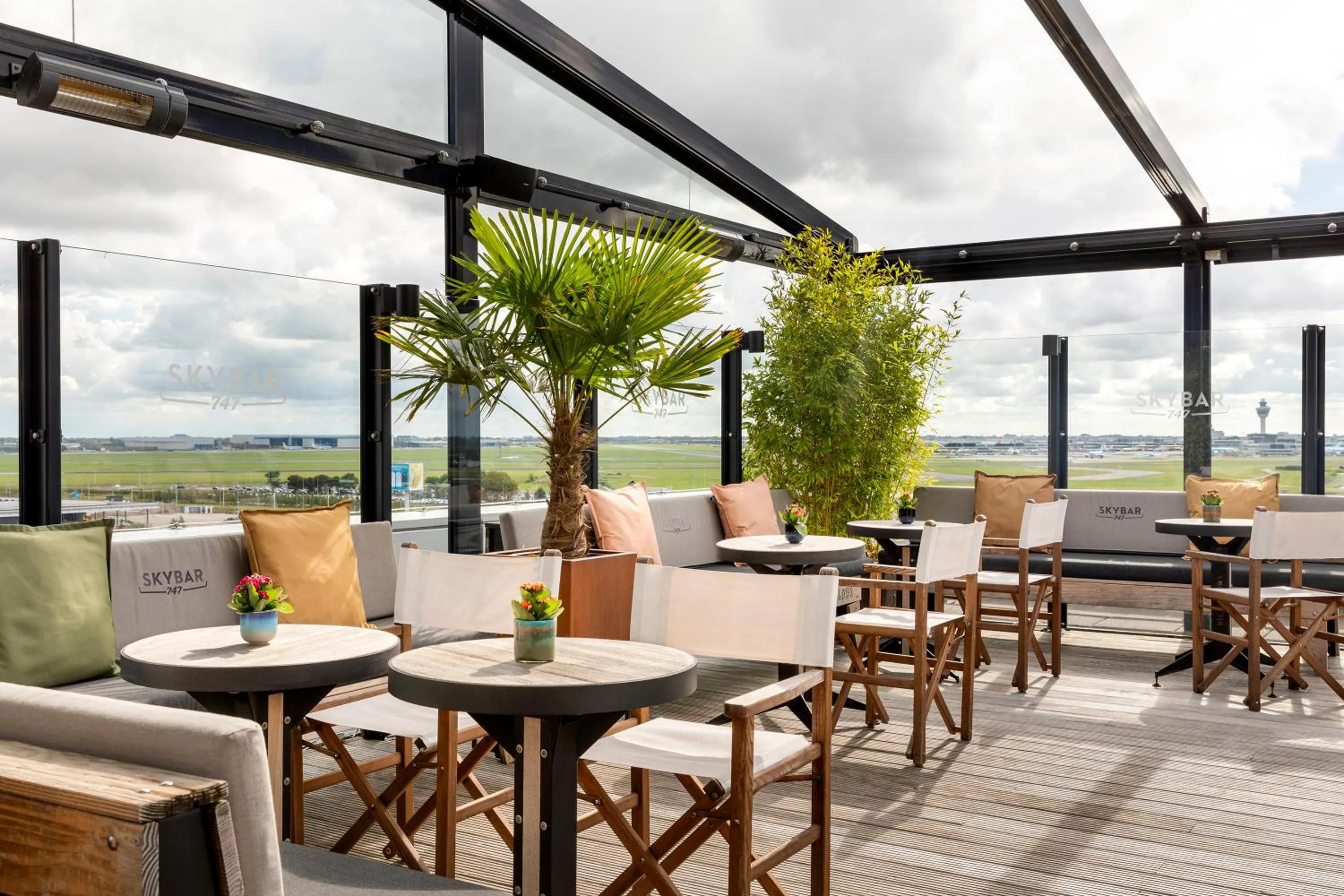 Balcony/Terrace in Corendon Urban Amsterdam Schiphol Airport Hotel