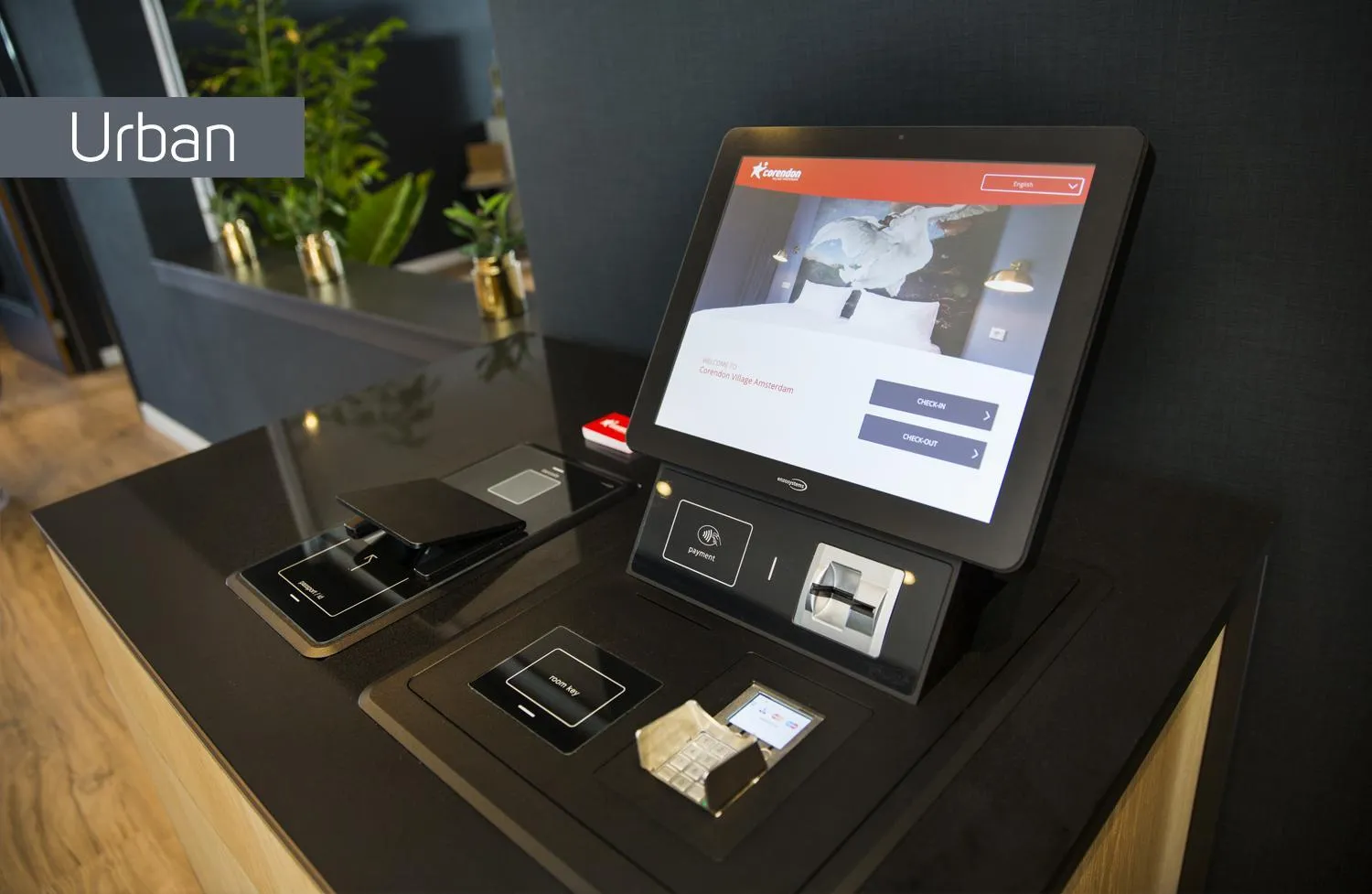 Lobby or reception in Corendon Urban Amsterdam Schiphol Airport Hotel