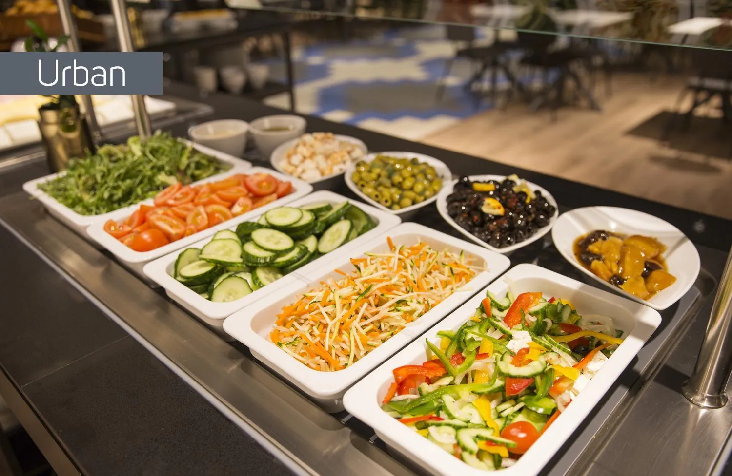 Food close-up in Corendon Urban Amsterdam Schiphol Airport Hotel