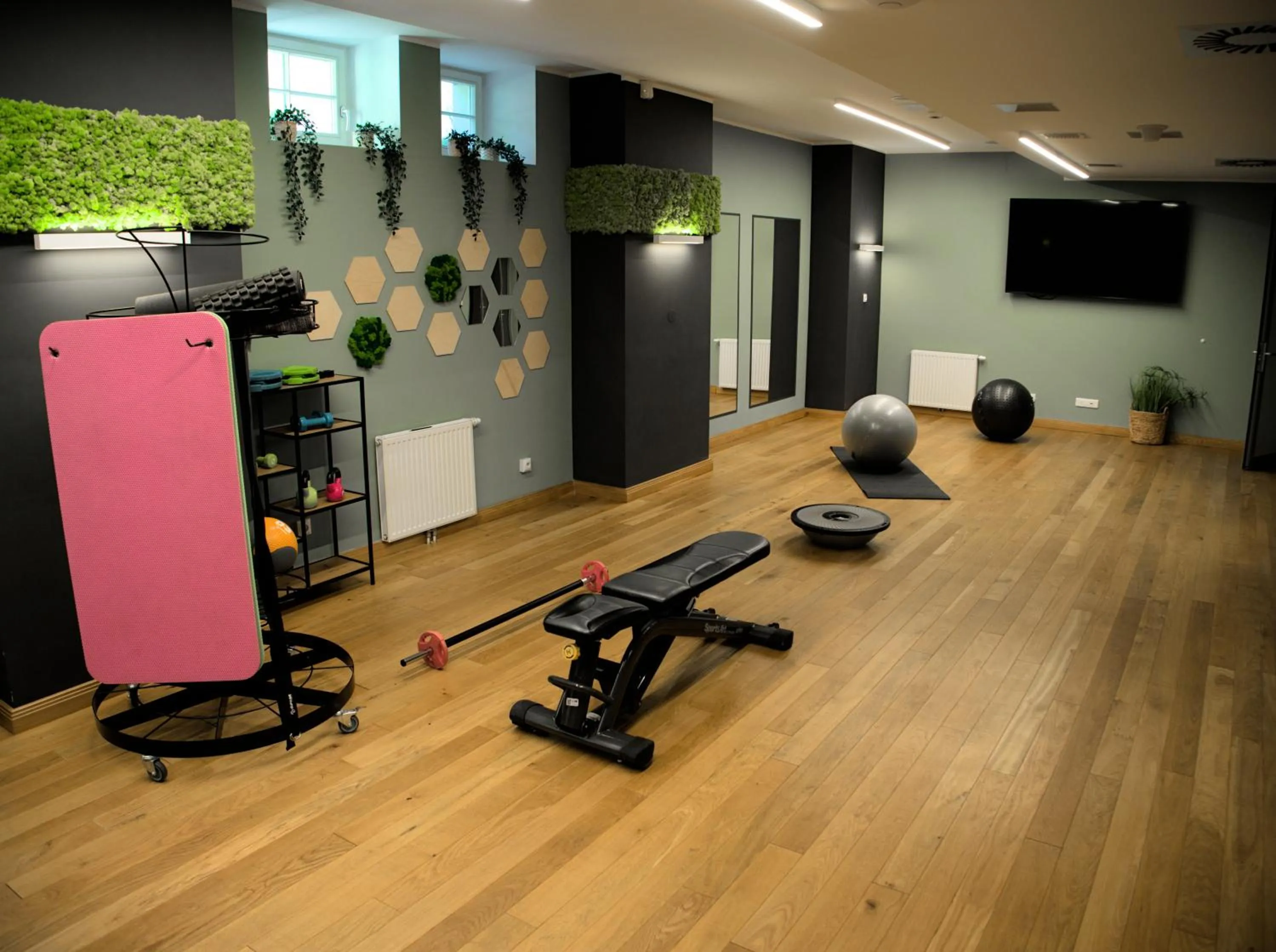 Fitness centre/facilities in Hotel Eureka