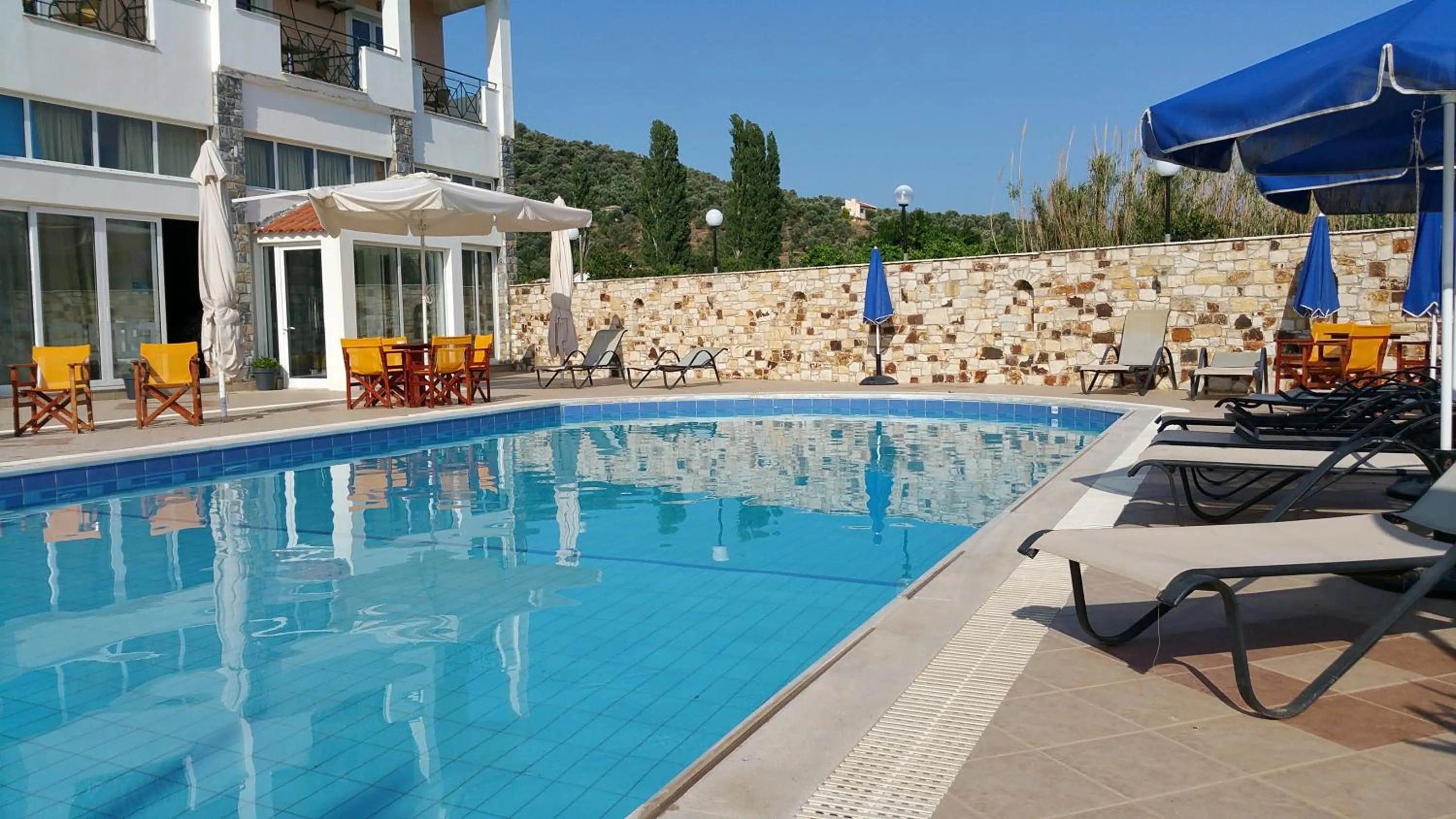 Pool view in Apollon (ex. Albatros)