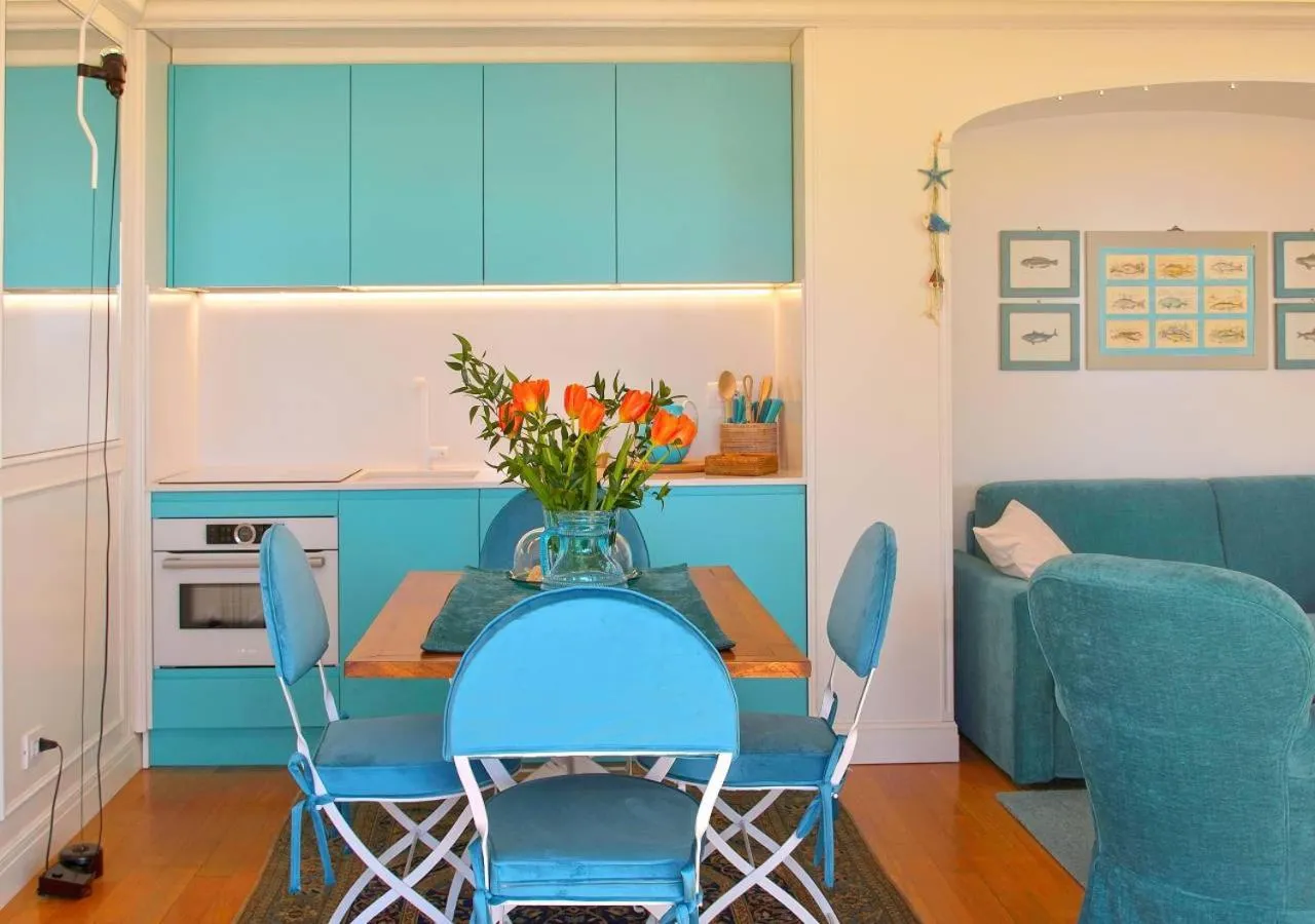 Dining area in Villa Mares - sea view, free garage