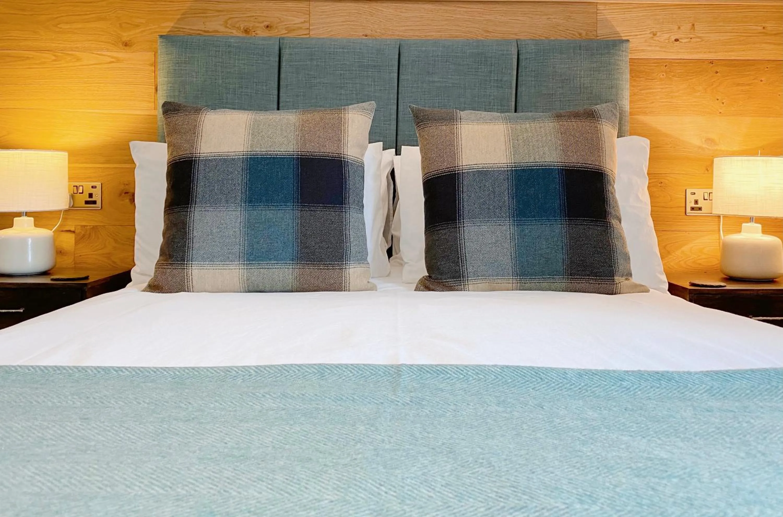 Bed in Ravenscraig Guest House