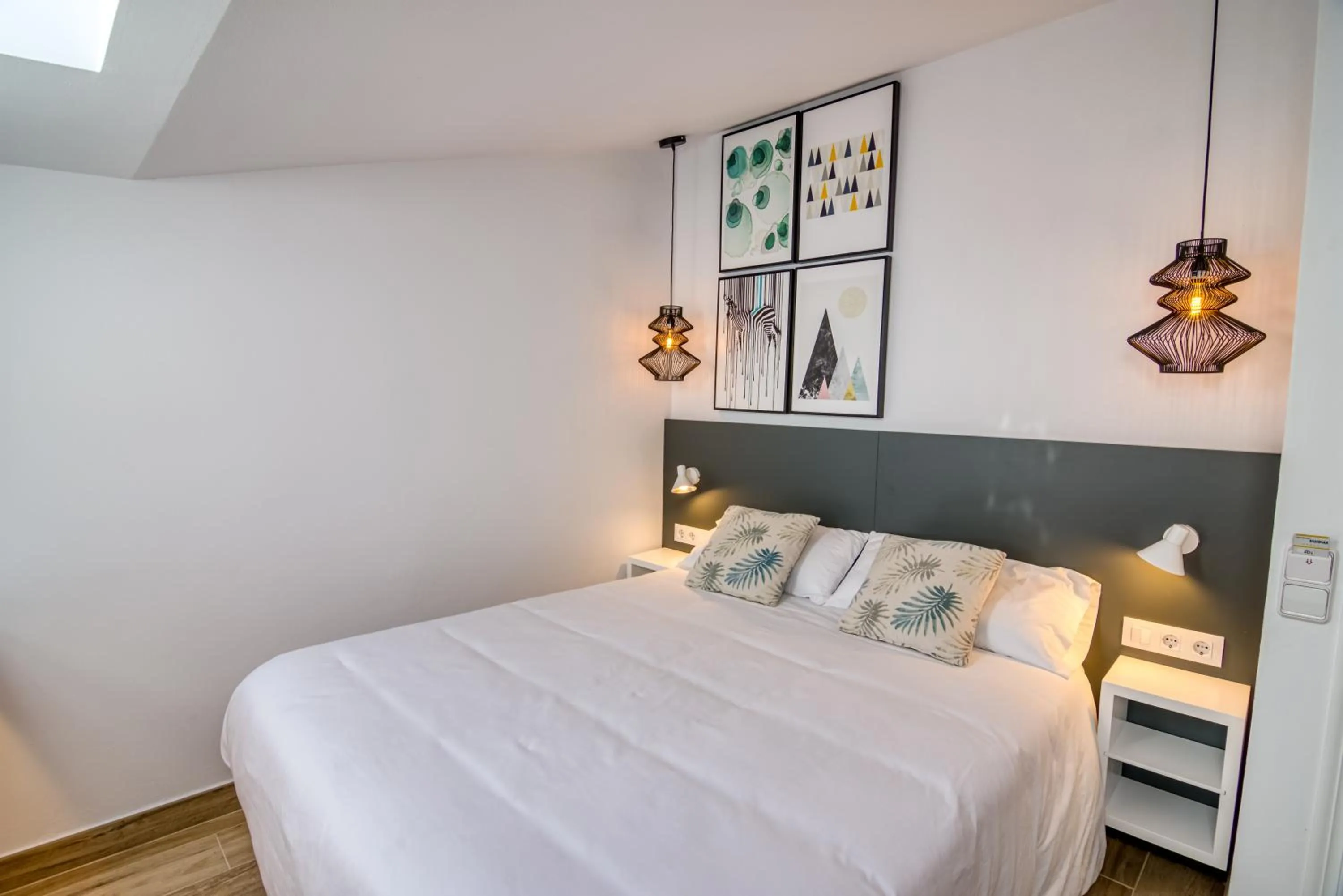 Bedroom, Bed in Hostal La Isla