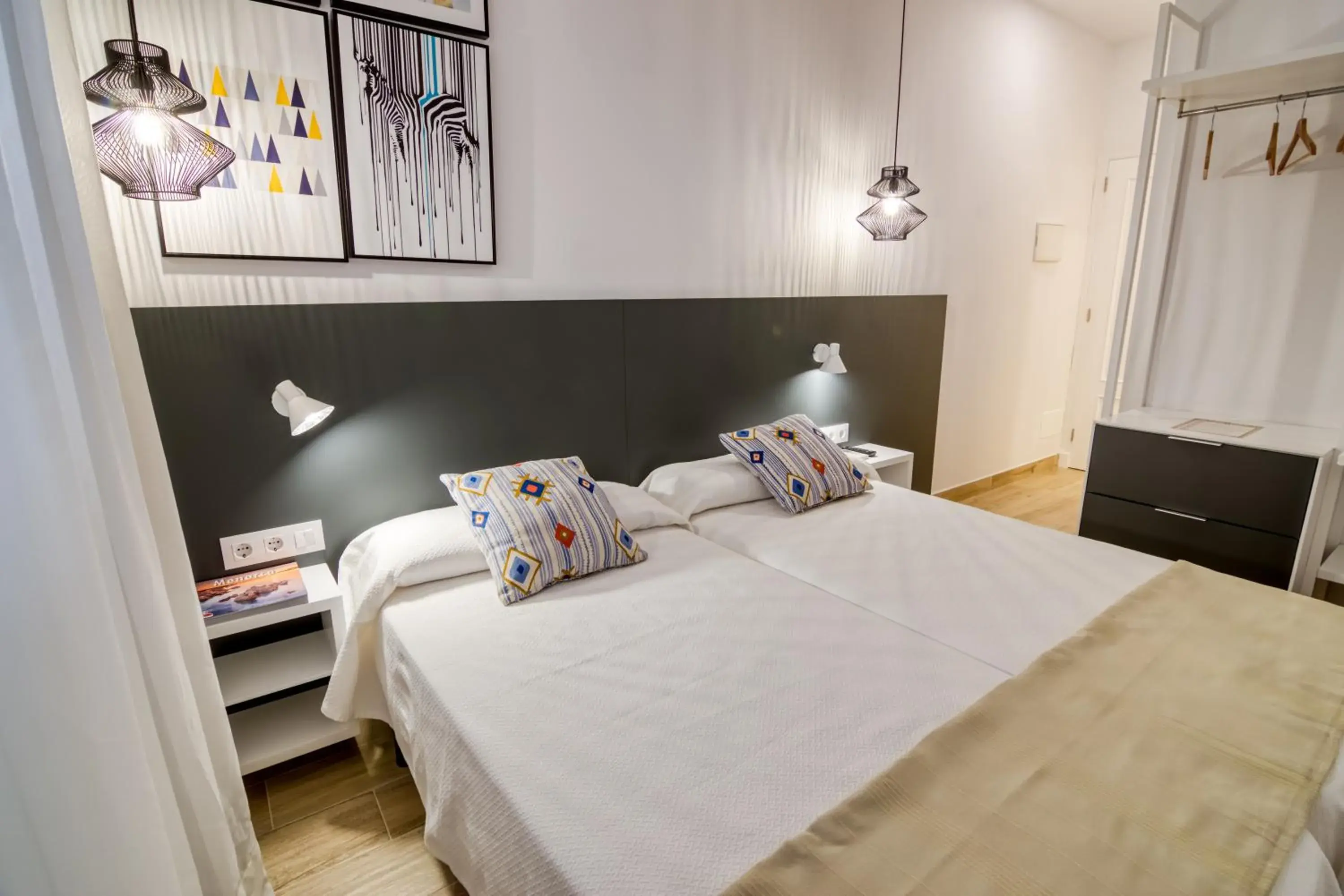 Bedroom, Bed in Hostal La Isla Bedroom, Bed in Hostal La Isla