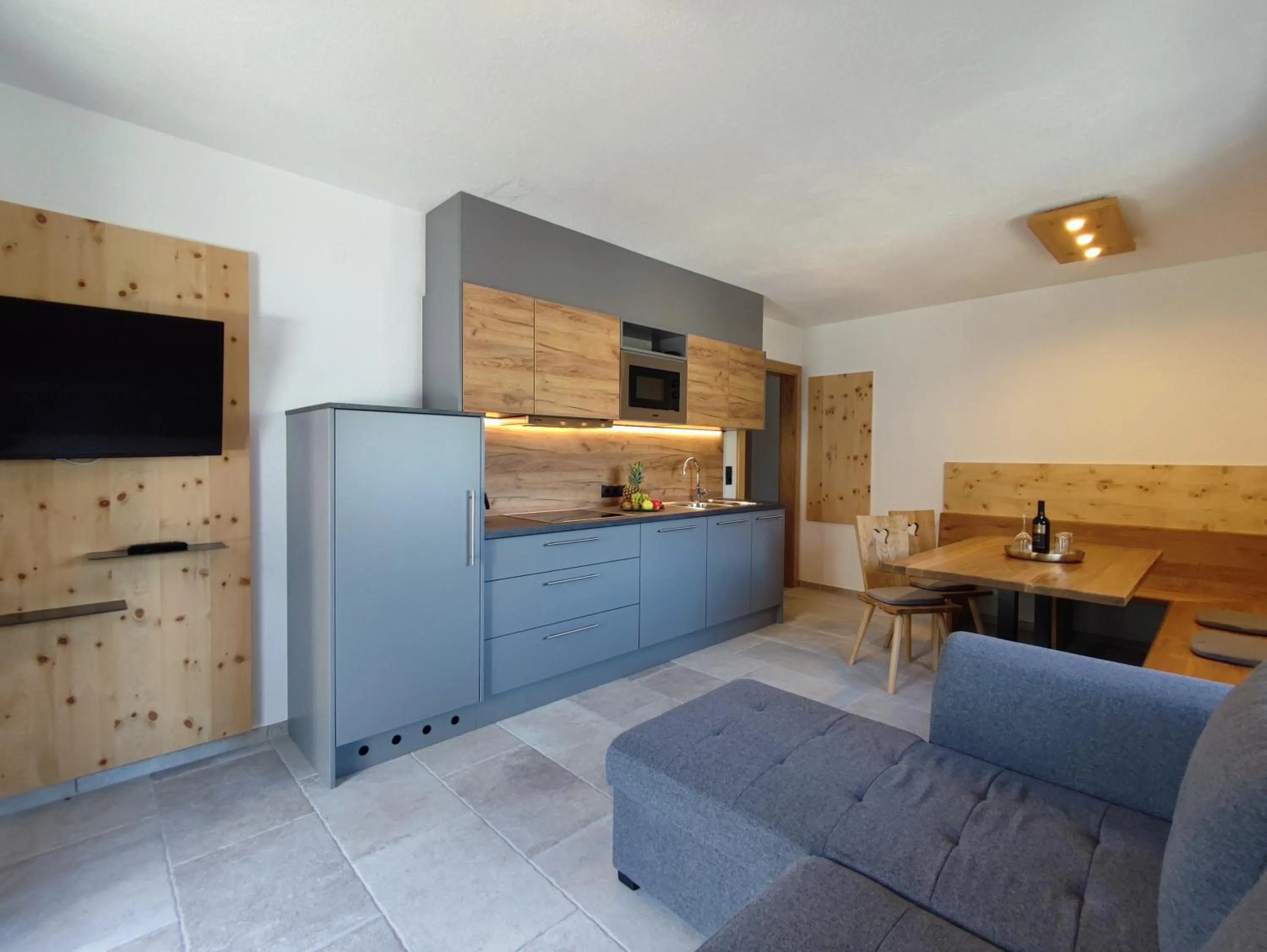 Kitchen or kitchenette in Apart Hotel Ideal