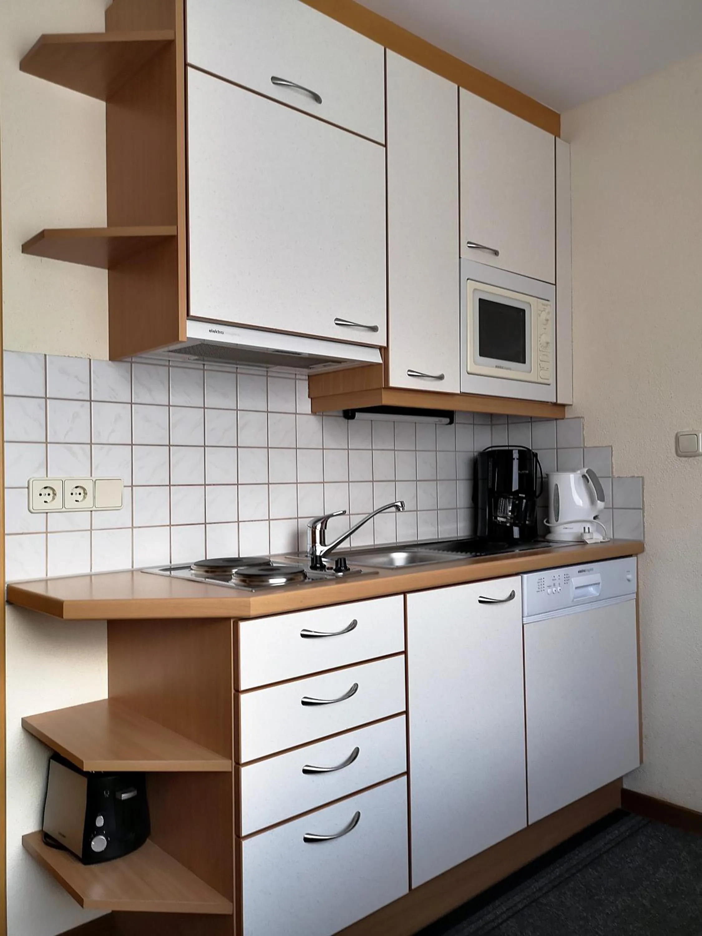 Kitchen or kitchenette in Apart Hotel Ideal
