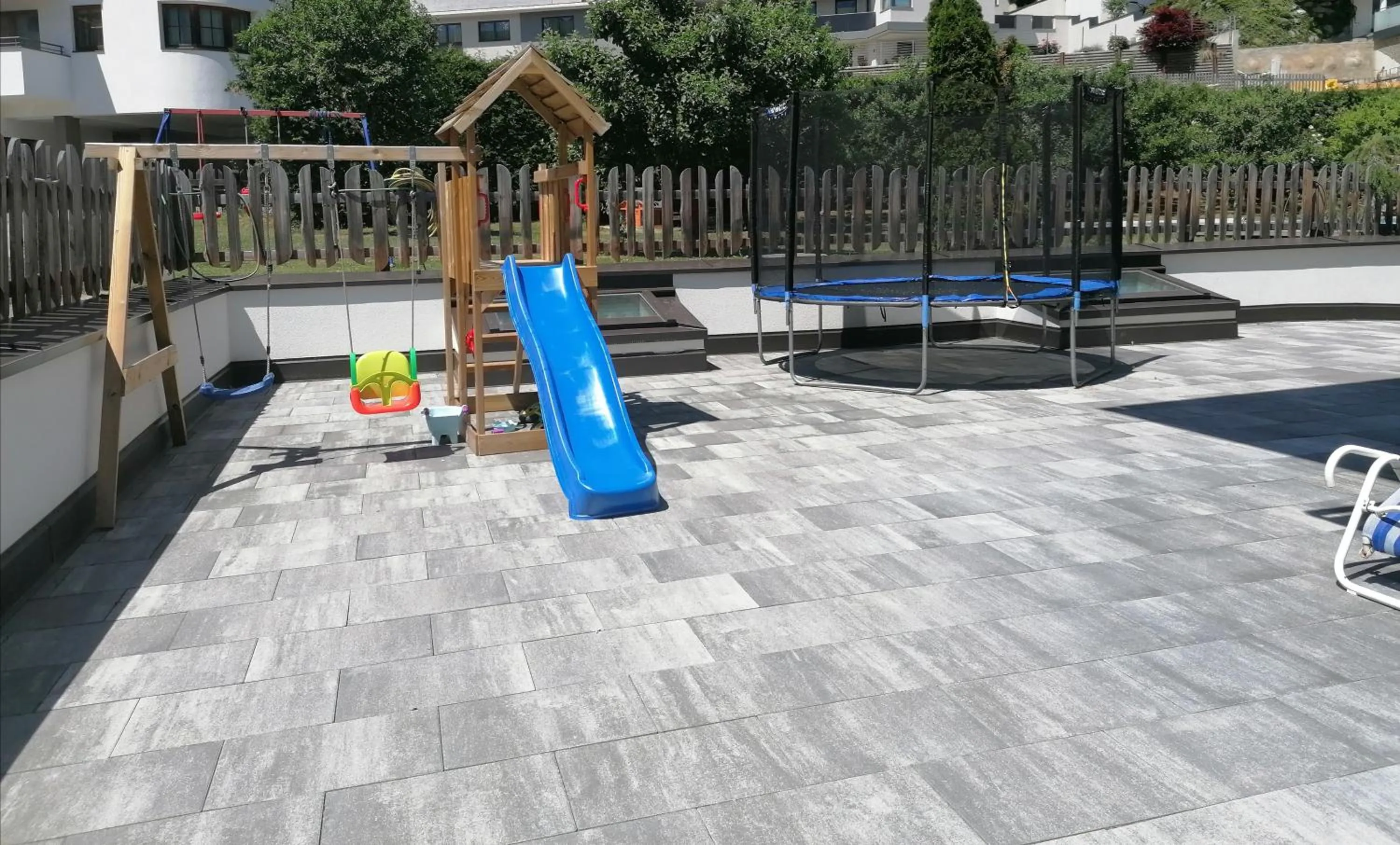 Children play ground in Apart Hotel Ideal