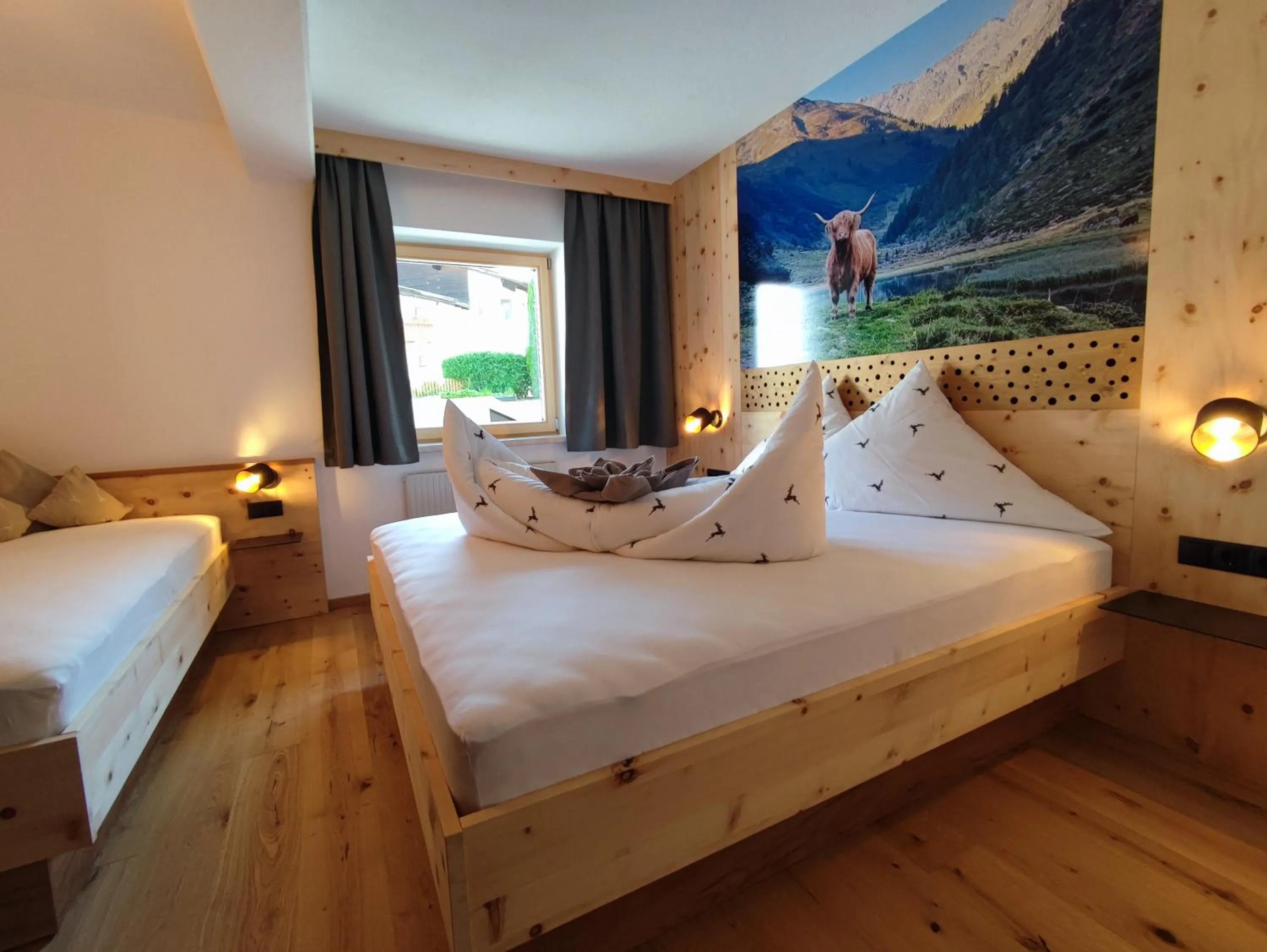 Bed in Apart Hotel Ideal