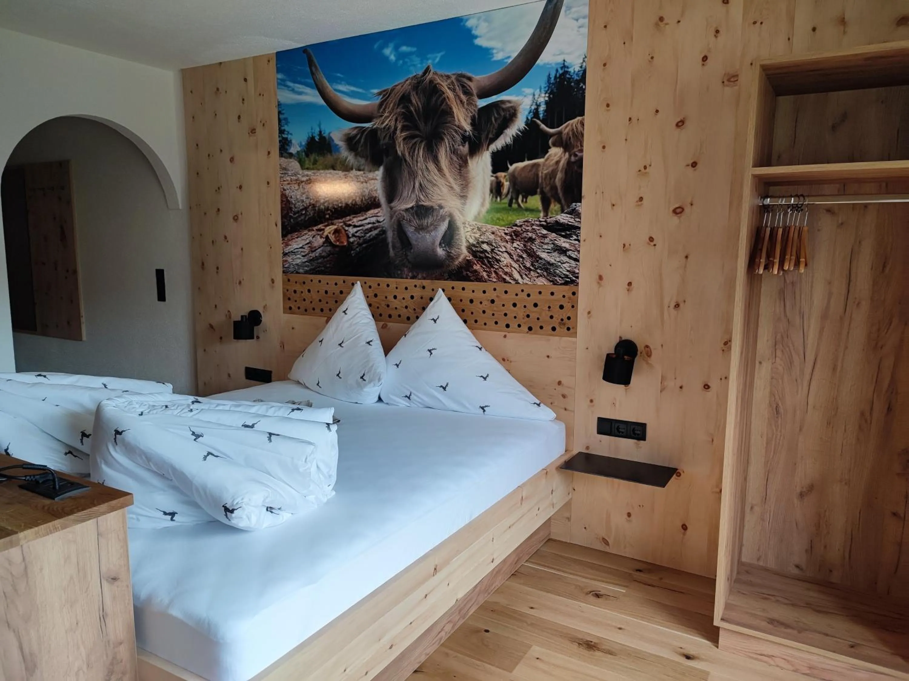 Bed in Apart Hotel Ideal