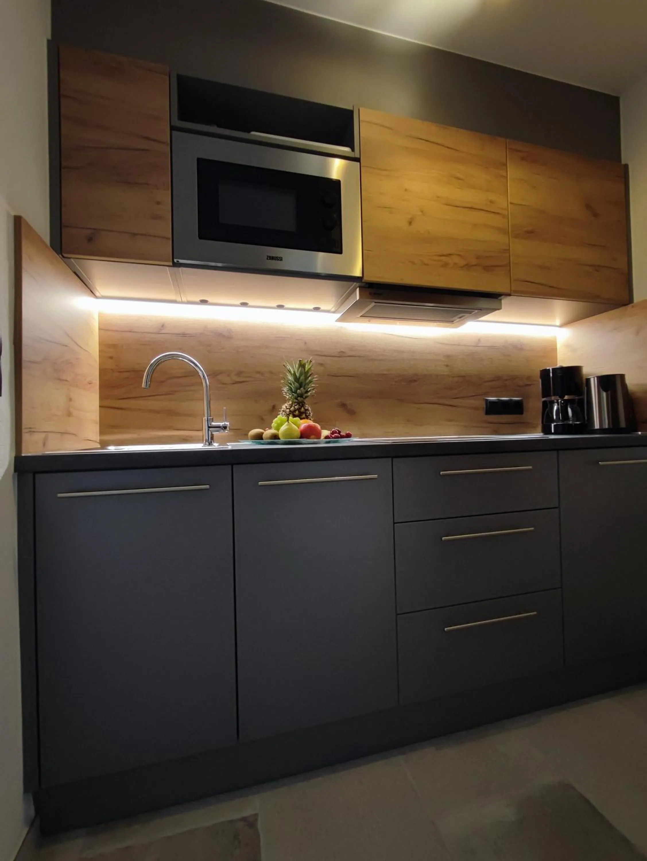 Kitchen or kitchenette in Apart Hotel Ideal