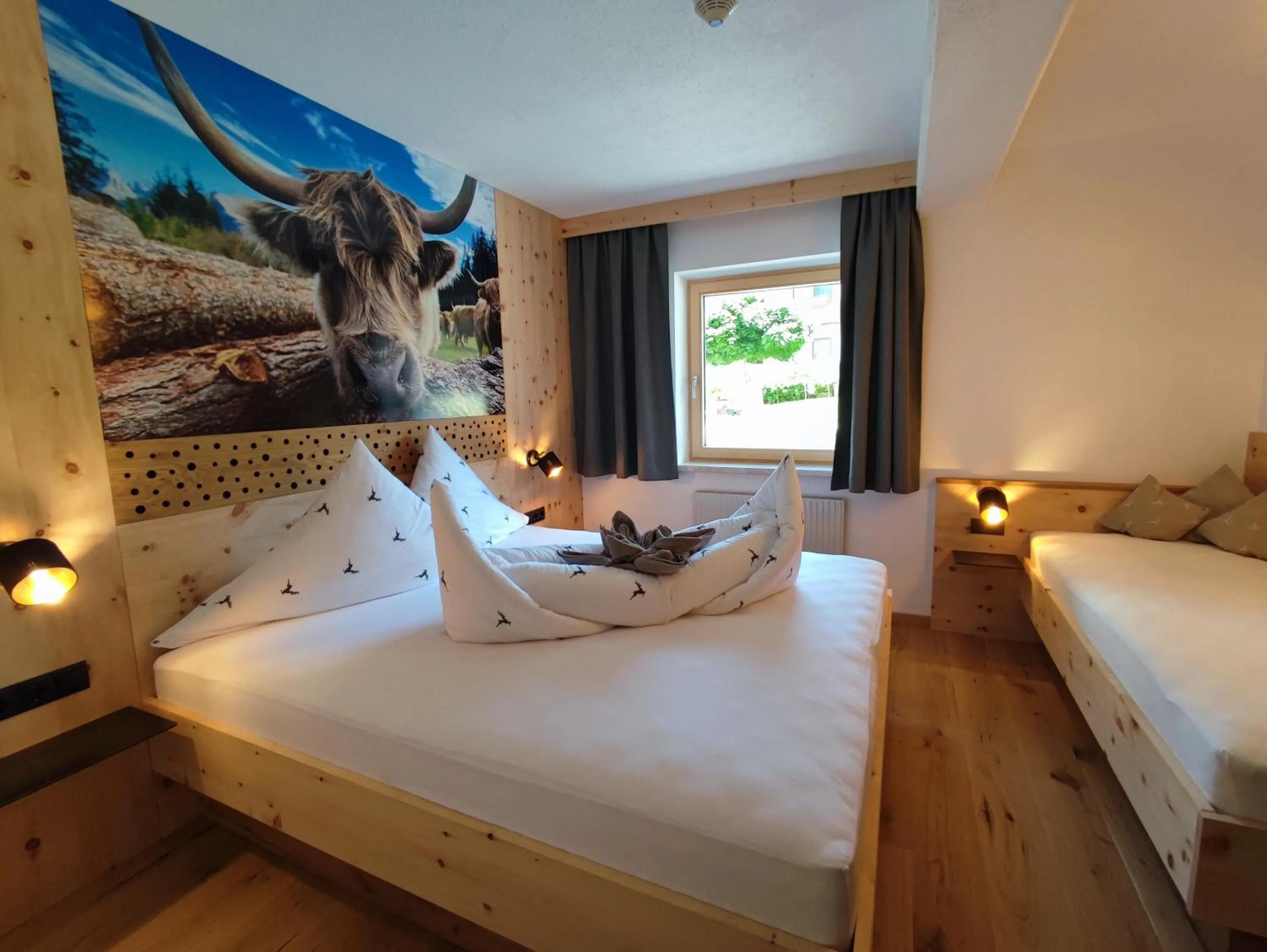 Bed in Apart Hotel Ideal