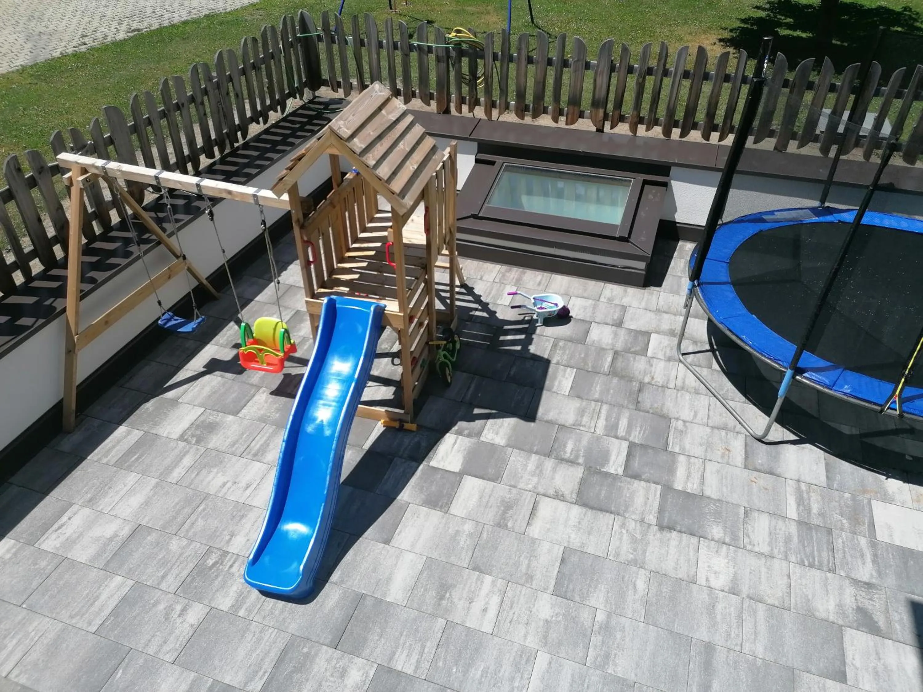 Children play ground in Apart Hotel Ideal