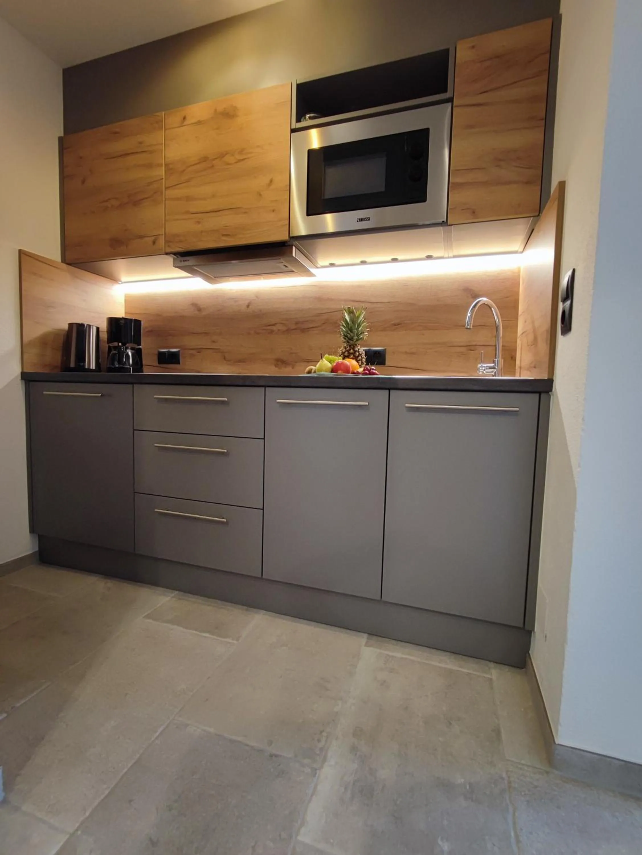 Kitchen or kitchenette in Apart Hotel Ideal