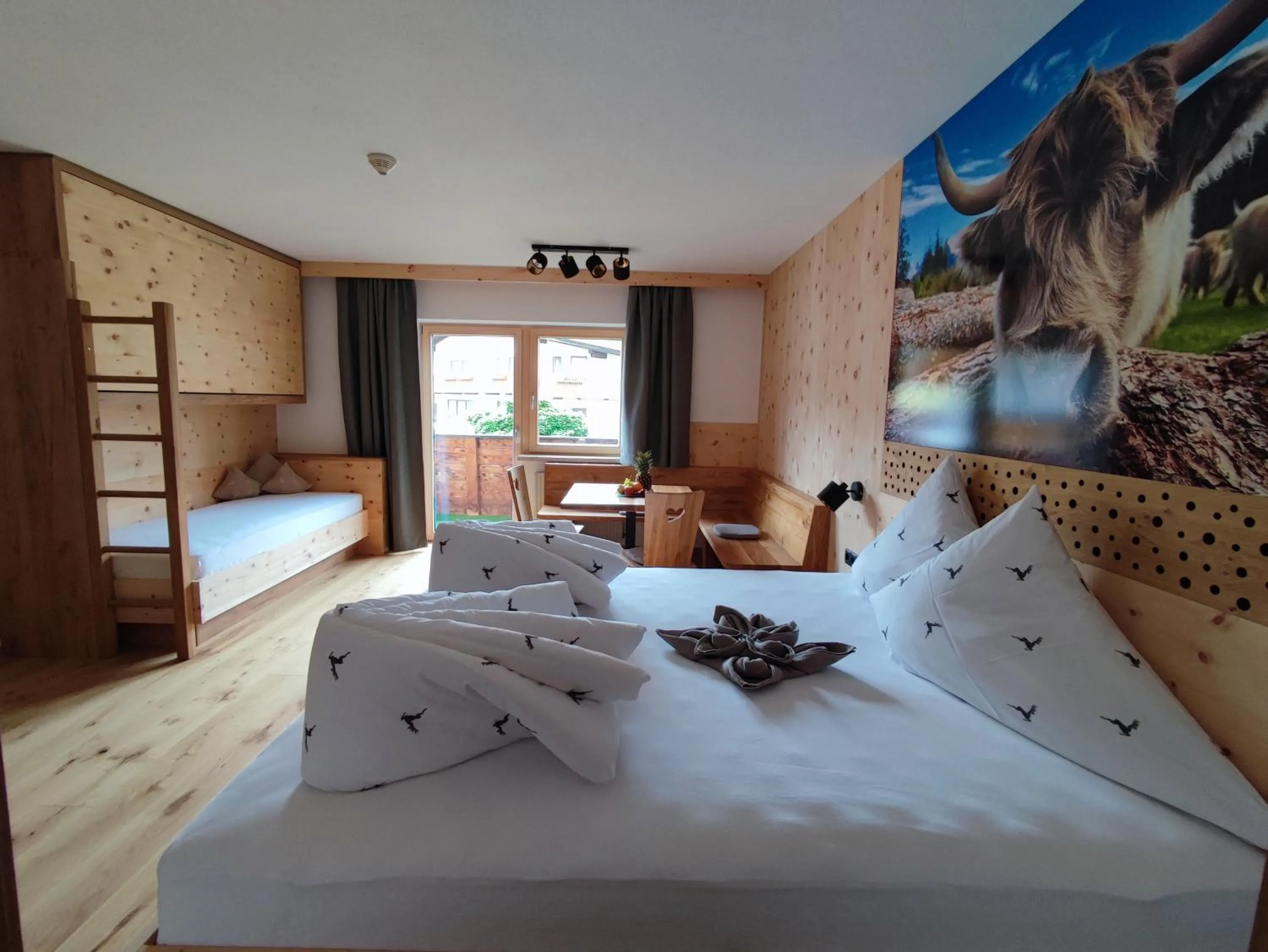 Bed in Apart Hotel Ideal