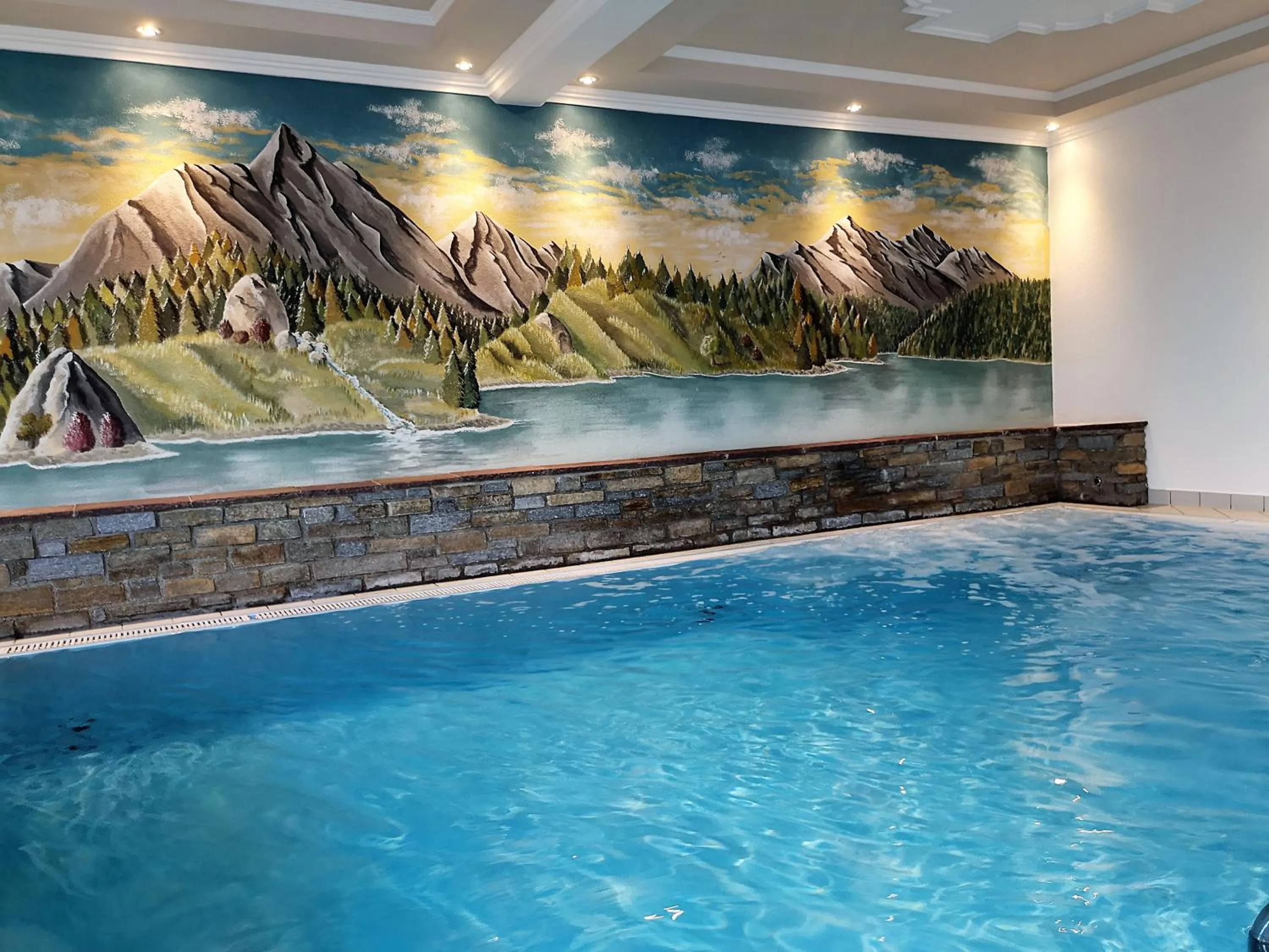 Swimming pool in Apart Hotel Ideal