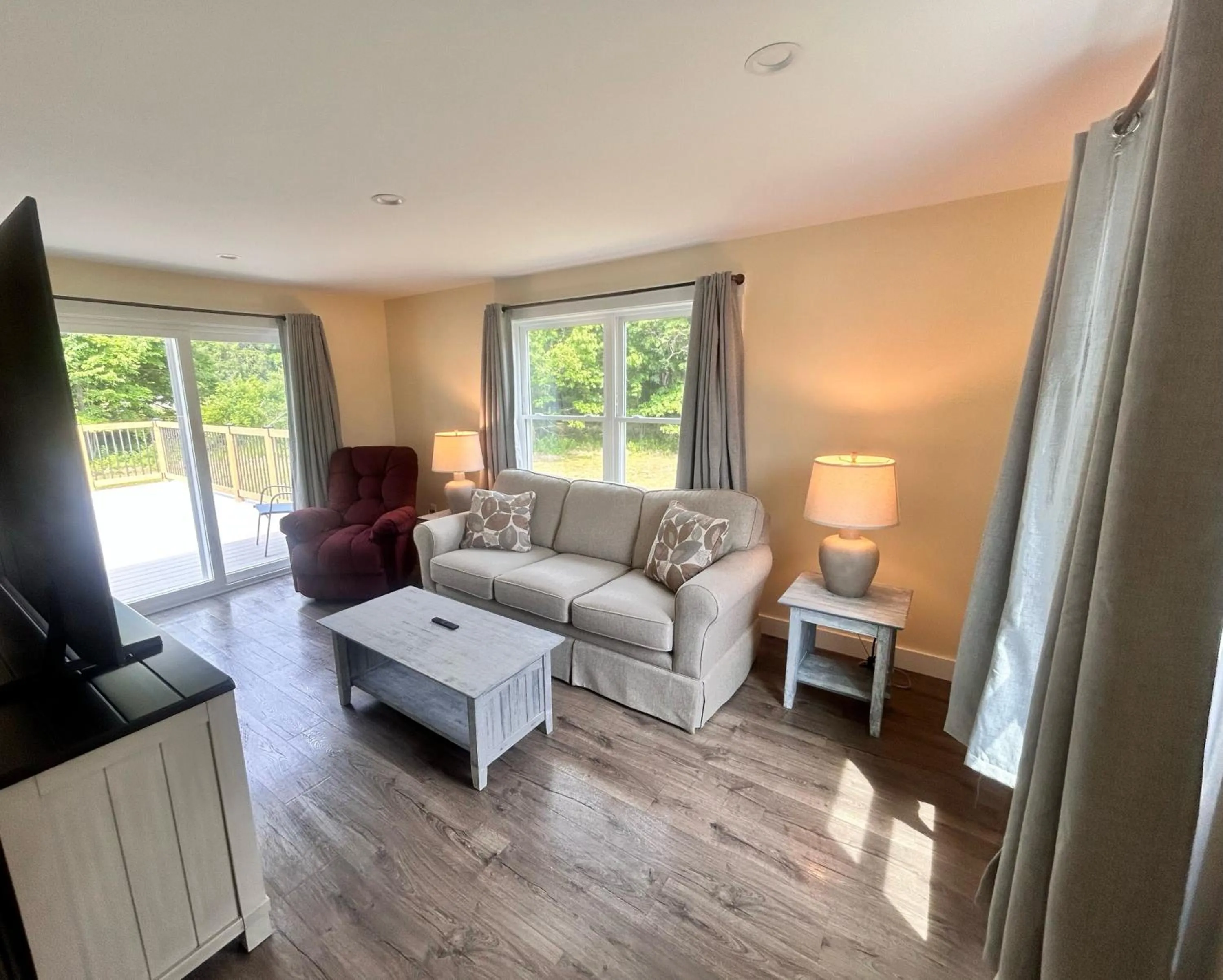 Living room in Colonial Gables Oceanfront Village