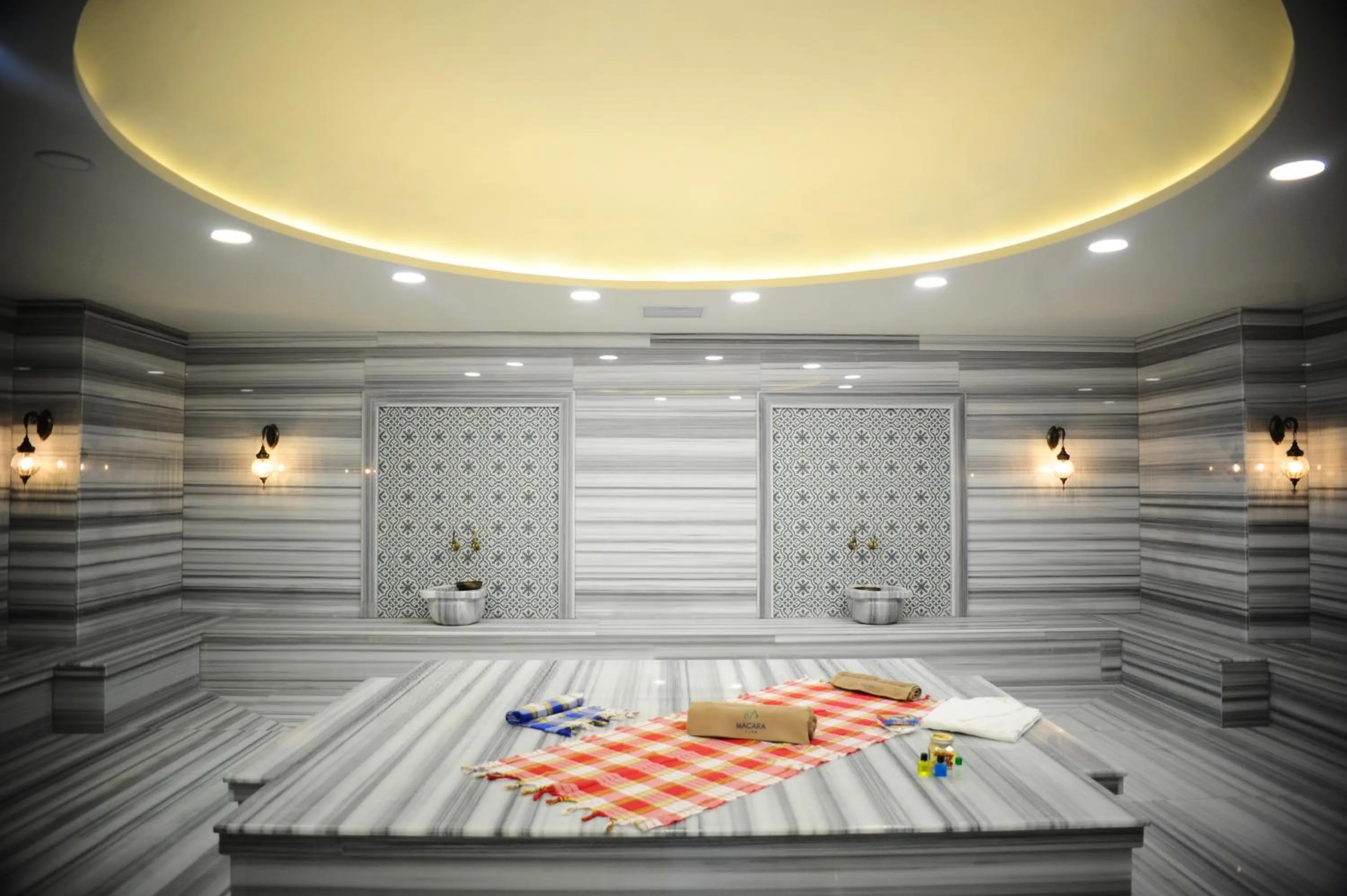 Sauna, Bed in Macara Village Resort