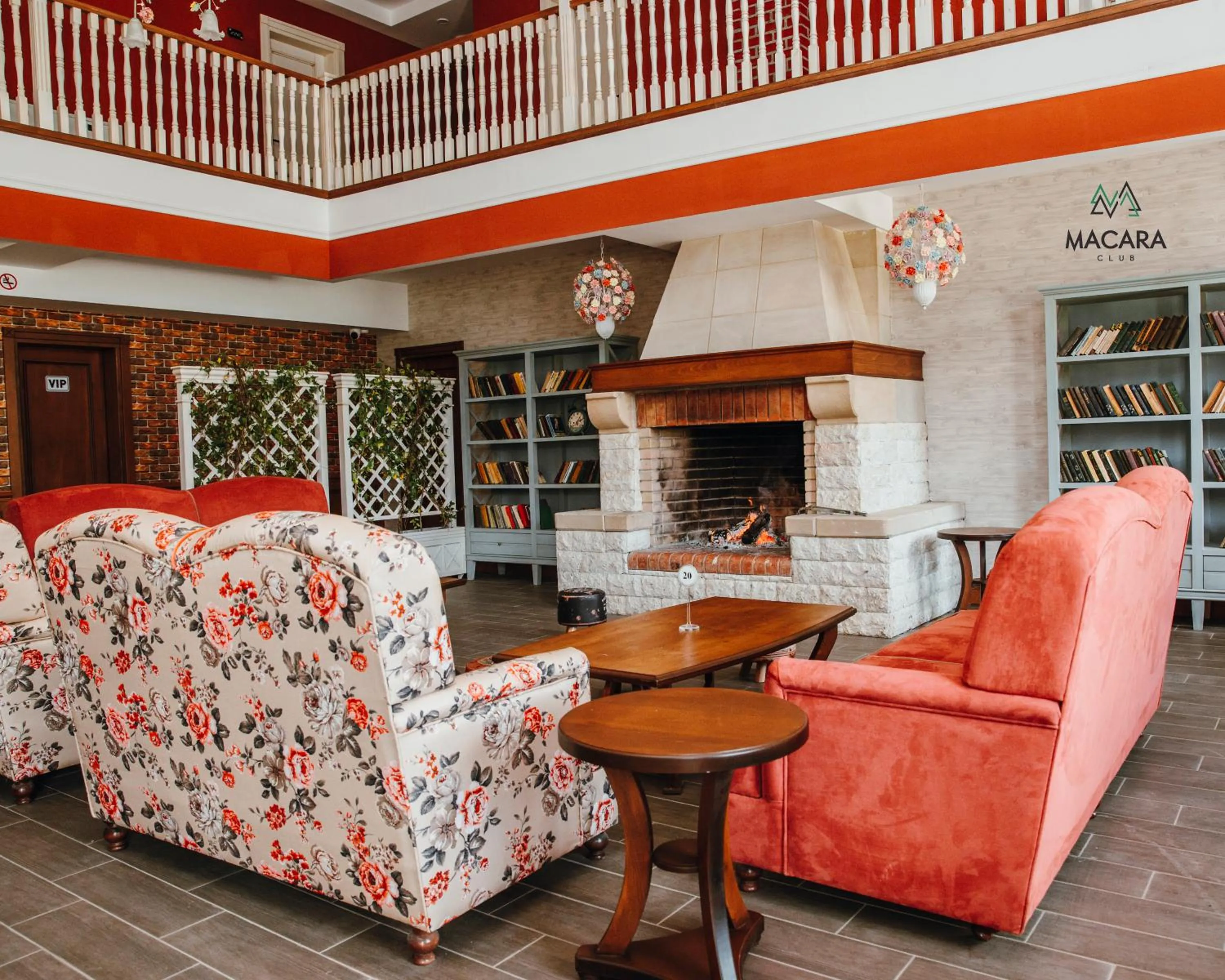 Seating area in Macara Village Resort