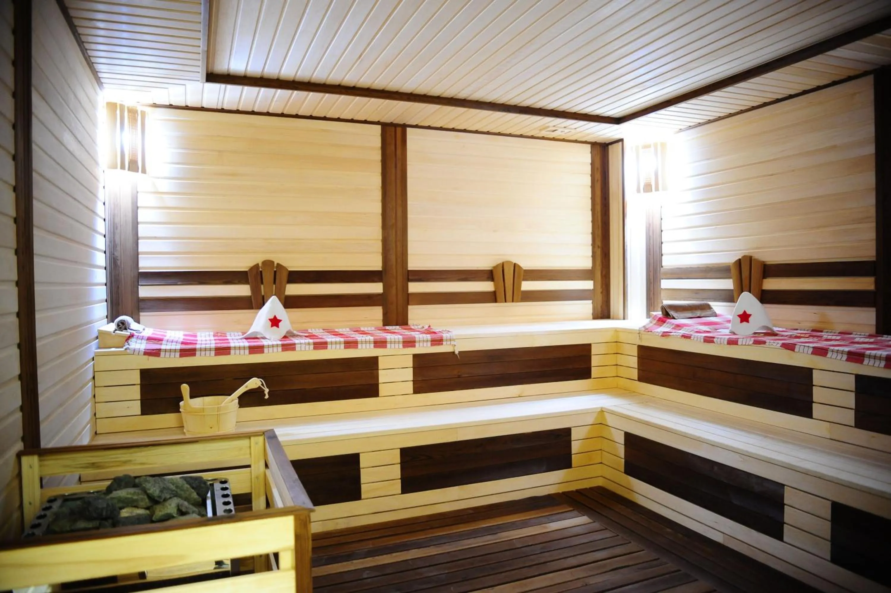 Sauna in Macara Village Resort