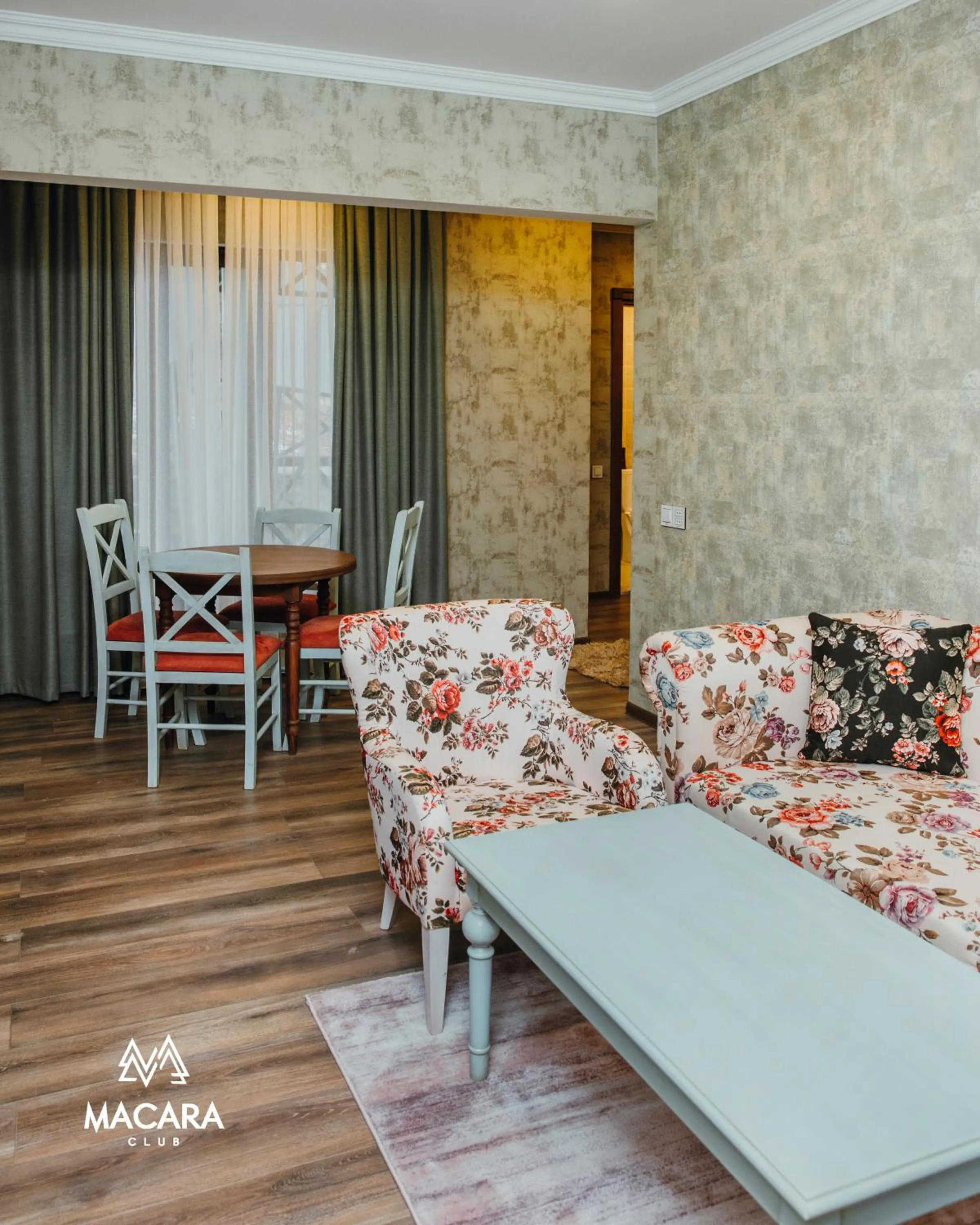 Living room in Macara Village Resort