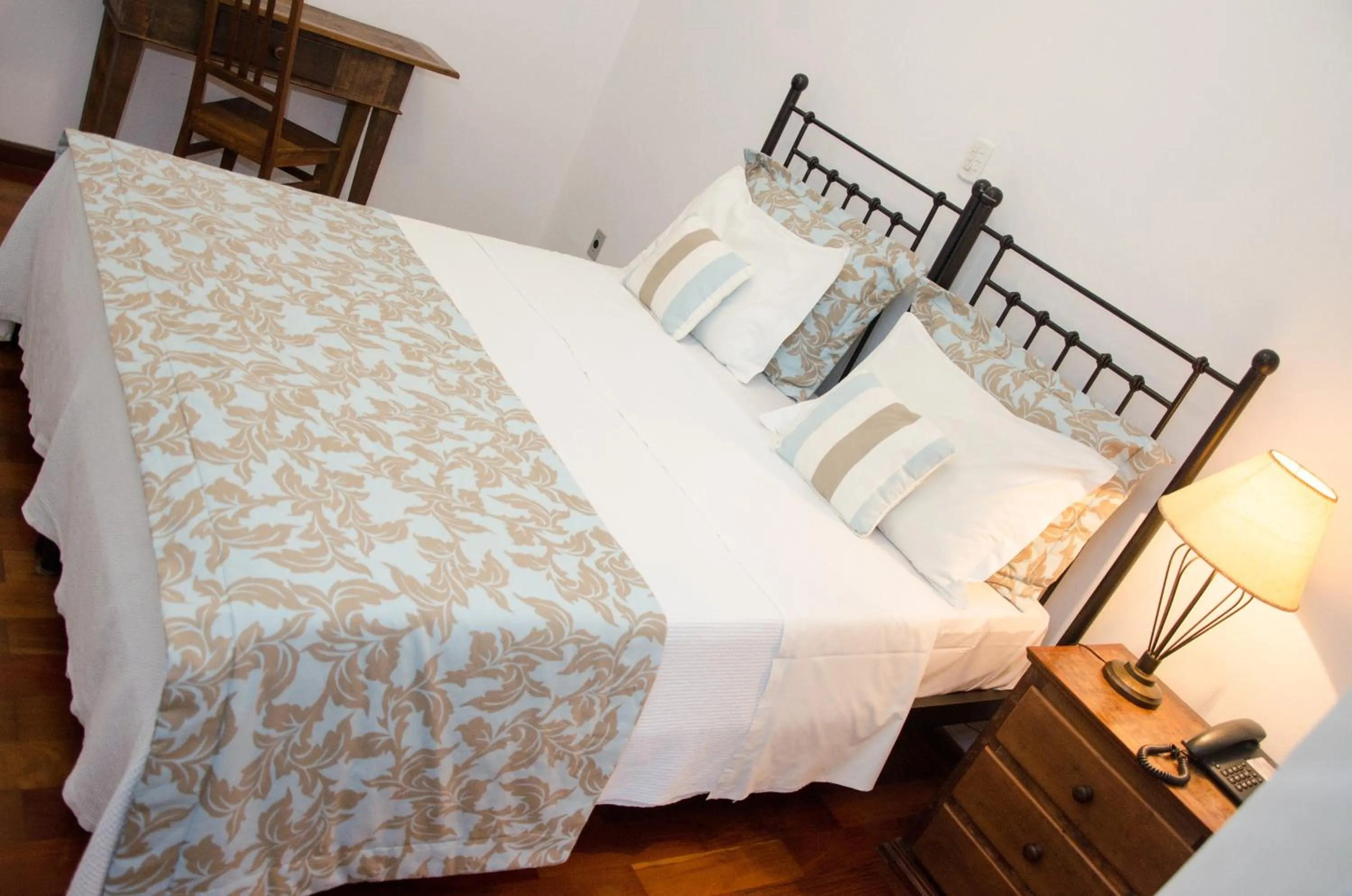 Bed in Pousada Rotunda