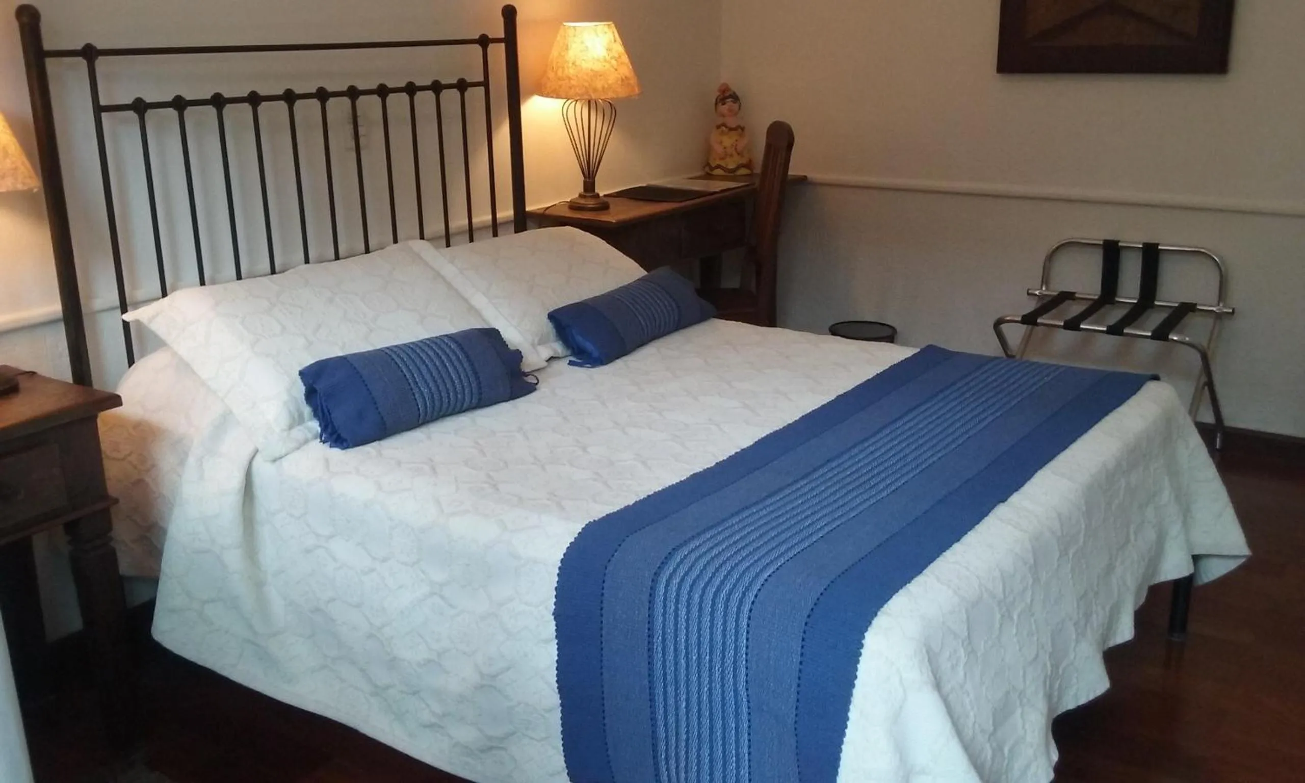 Bed in Pousada Rotunda