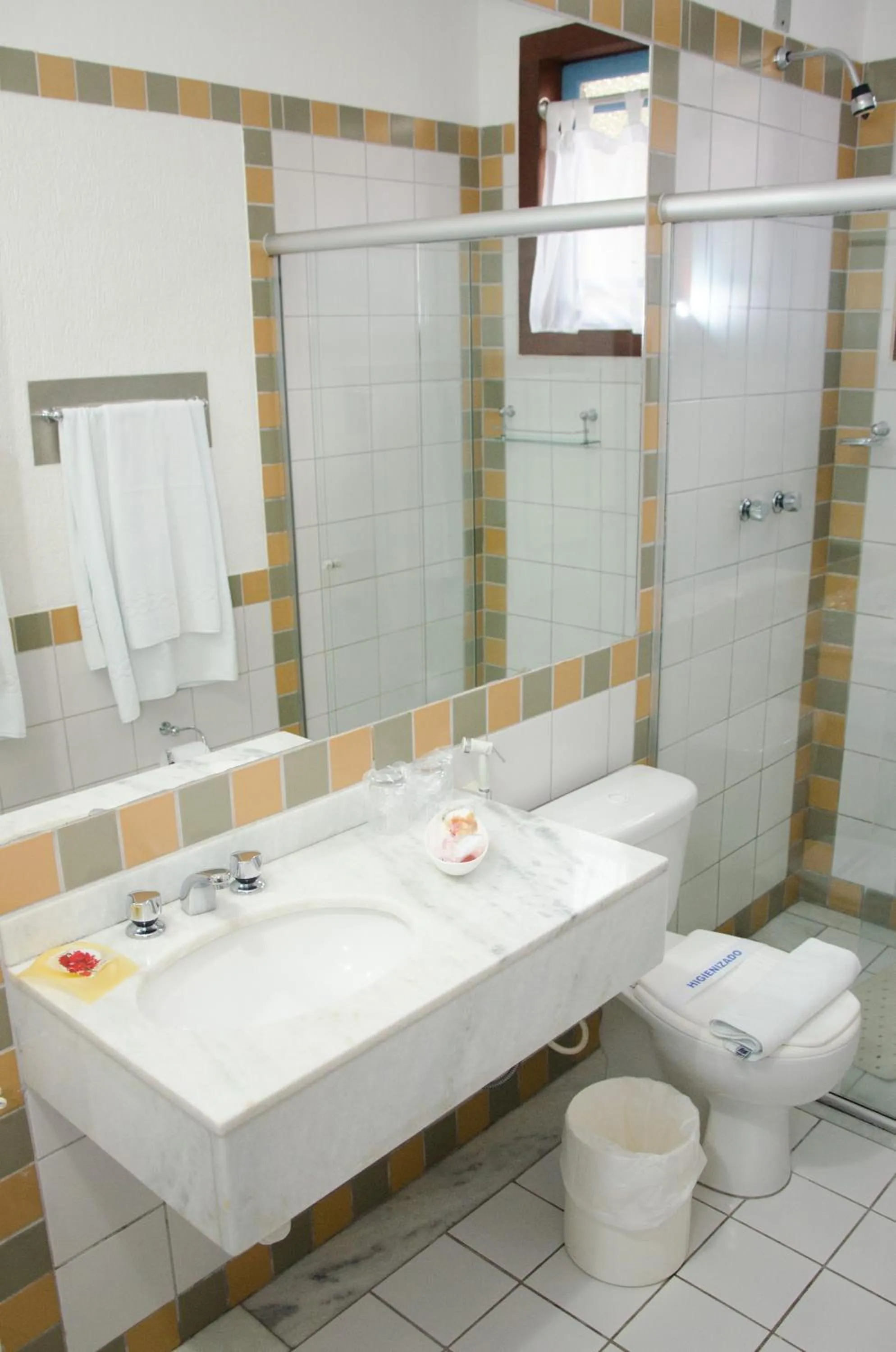 Bathroom in Pousada Rotunda