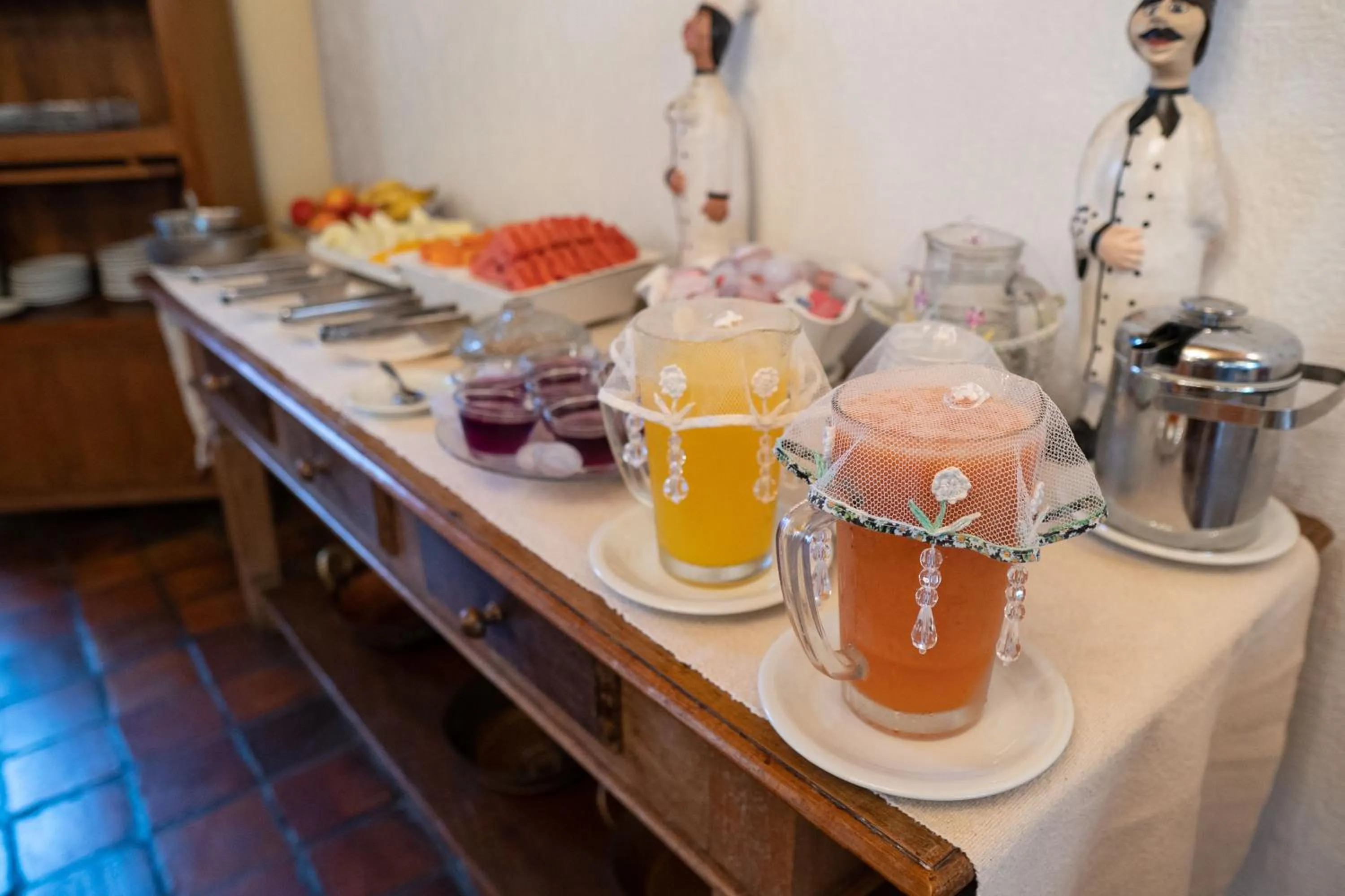 Breakfast in Pousada Rotunda