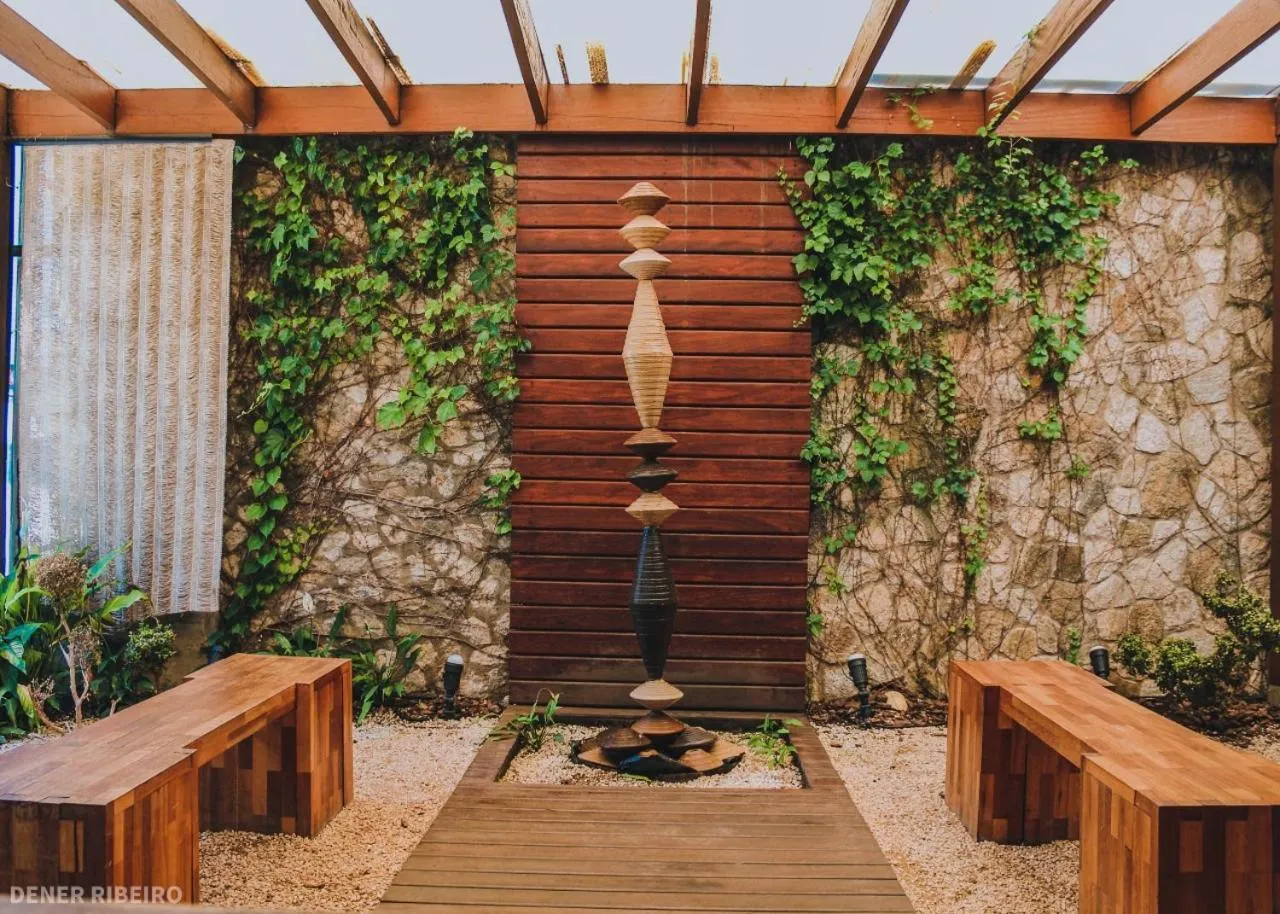 Garden view in Esquilo Hotel