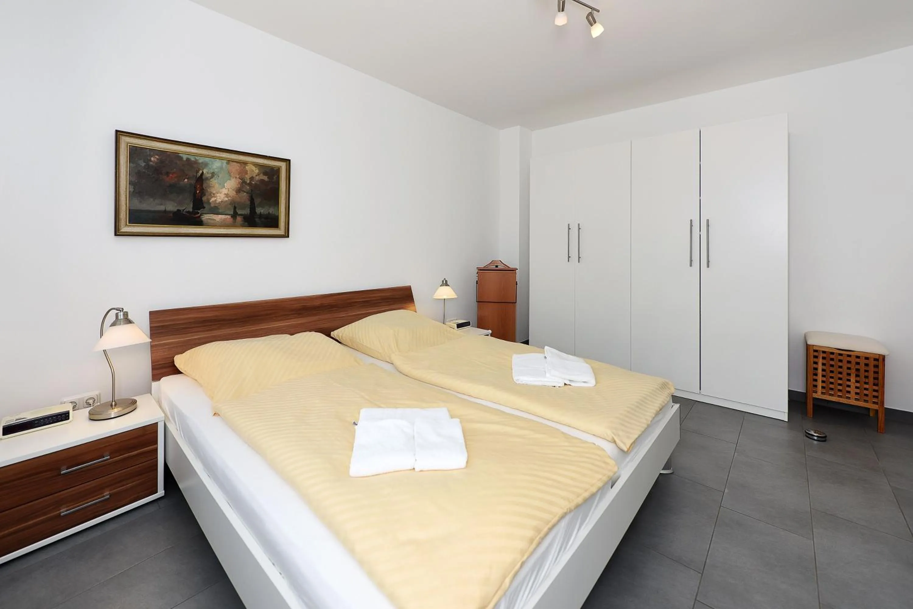 Bed in Residenz am Hafen
