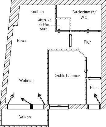 Floor plan in Residenz am Hafen