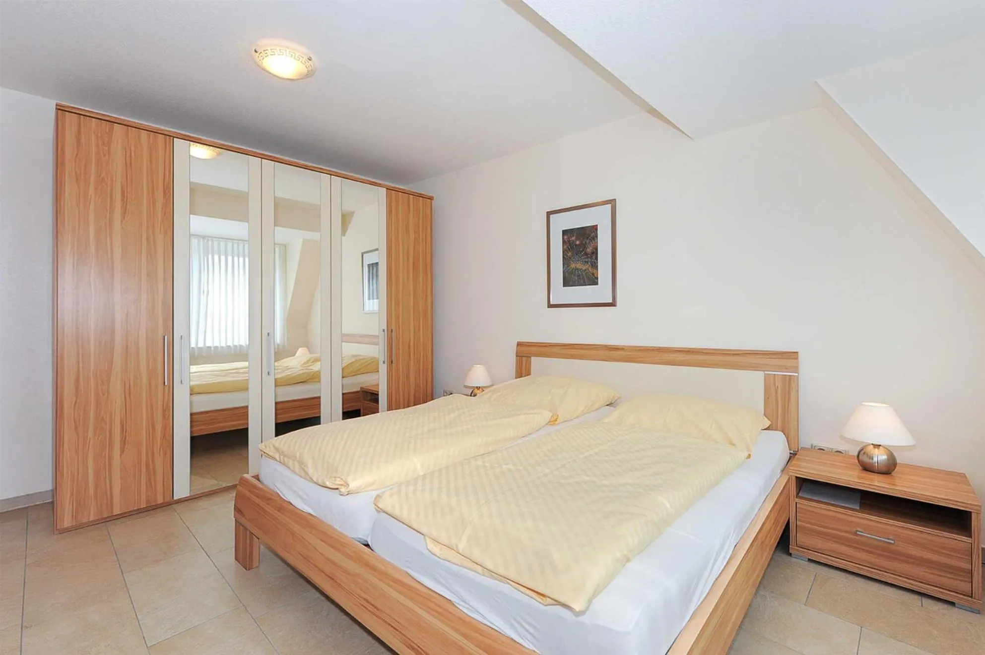 Bed in Residenz am Hafen