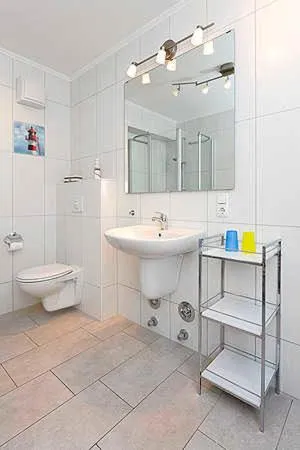 Toilet in Residenz am Hafen