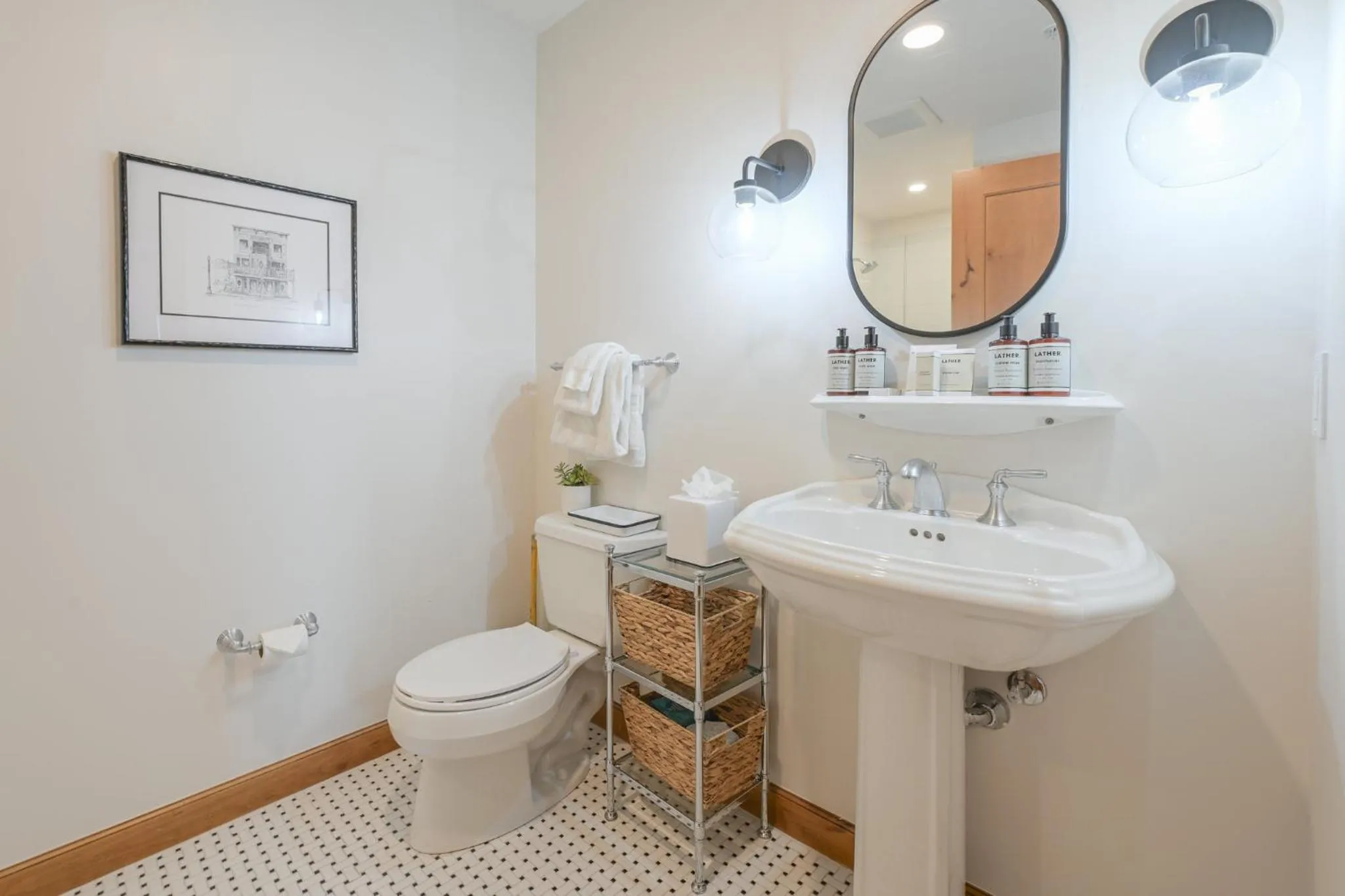 Bathroom in The Lodge at Mountaineer Square