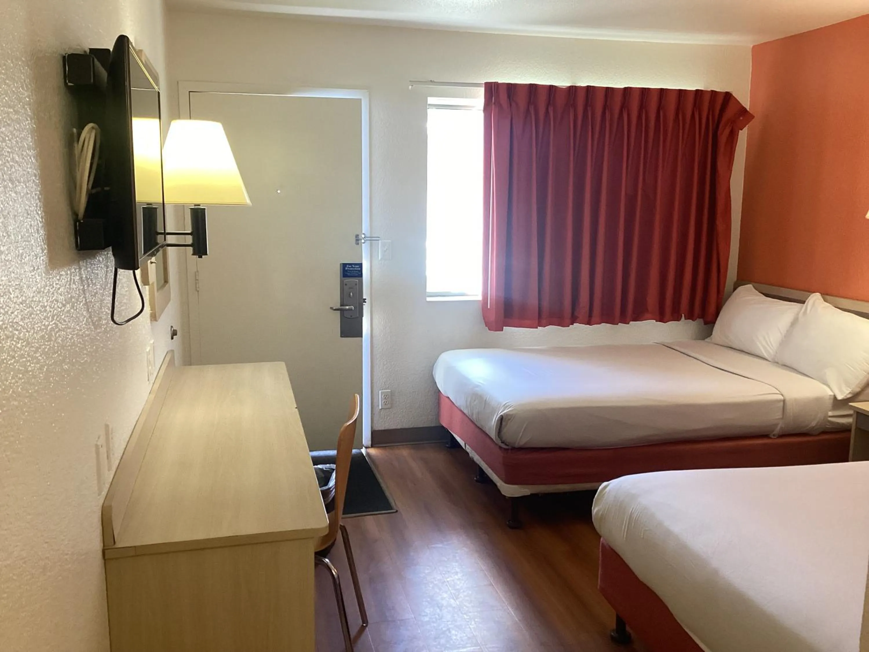 Bed in Motel 6-Grants Pass, OR