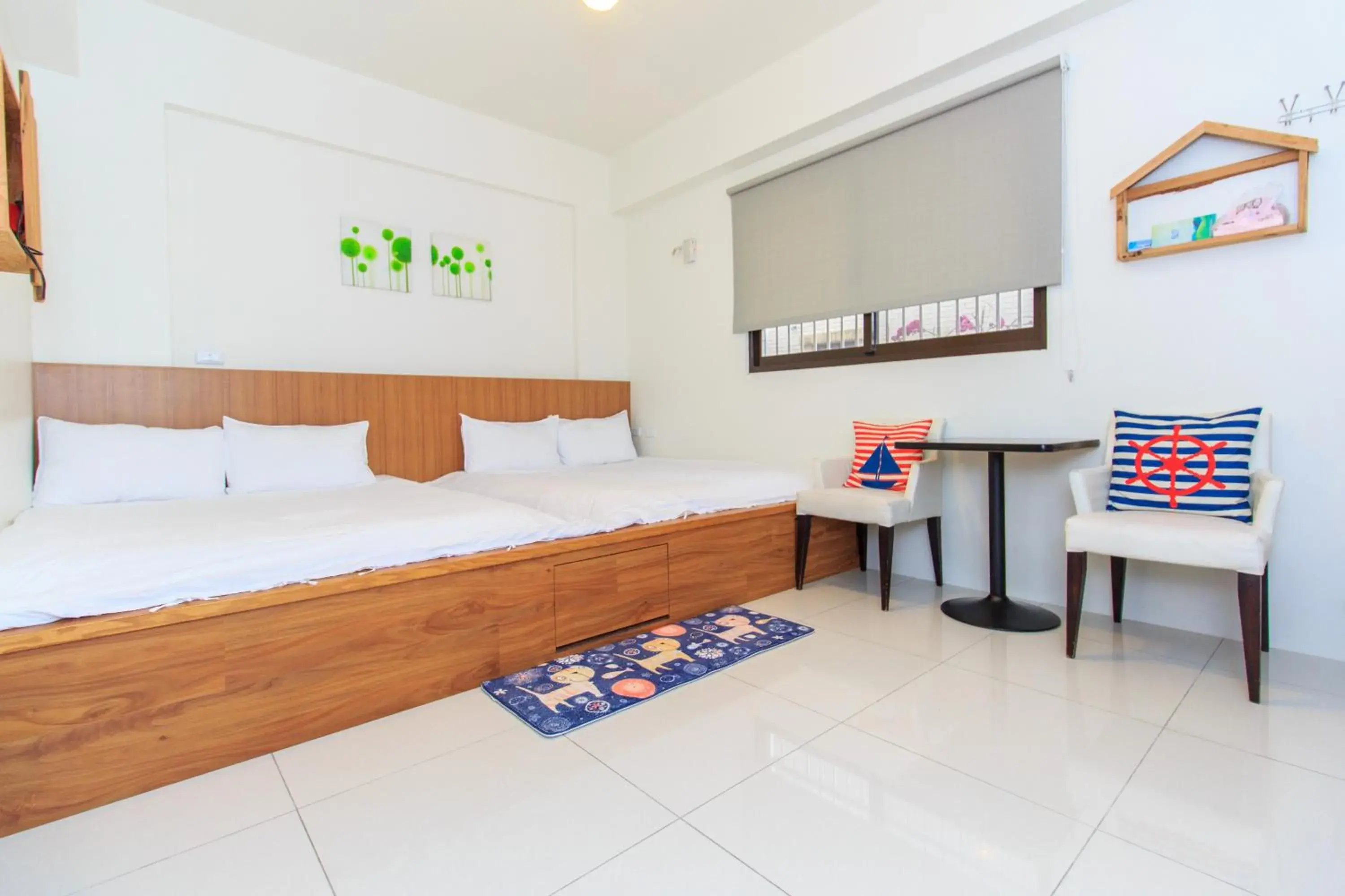 Quadruple Room with Bathroom in Yilan Dongshan Cypress B&B Quadruple Room with Bathroom in Yilan Dongshan Cypress B&B