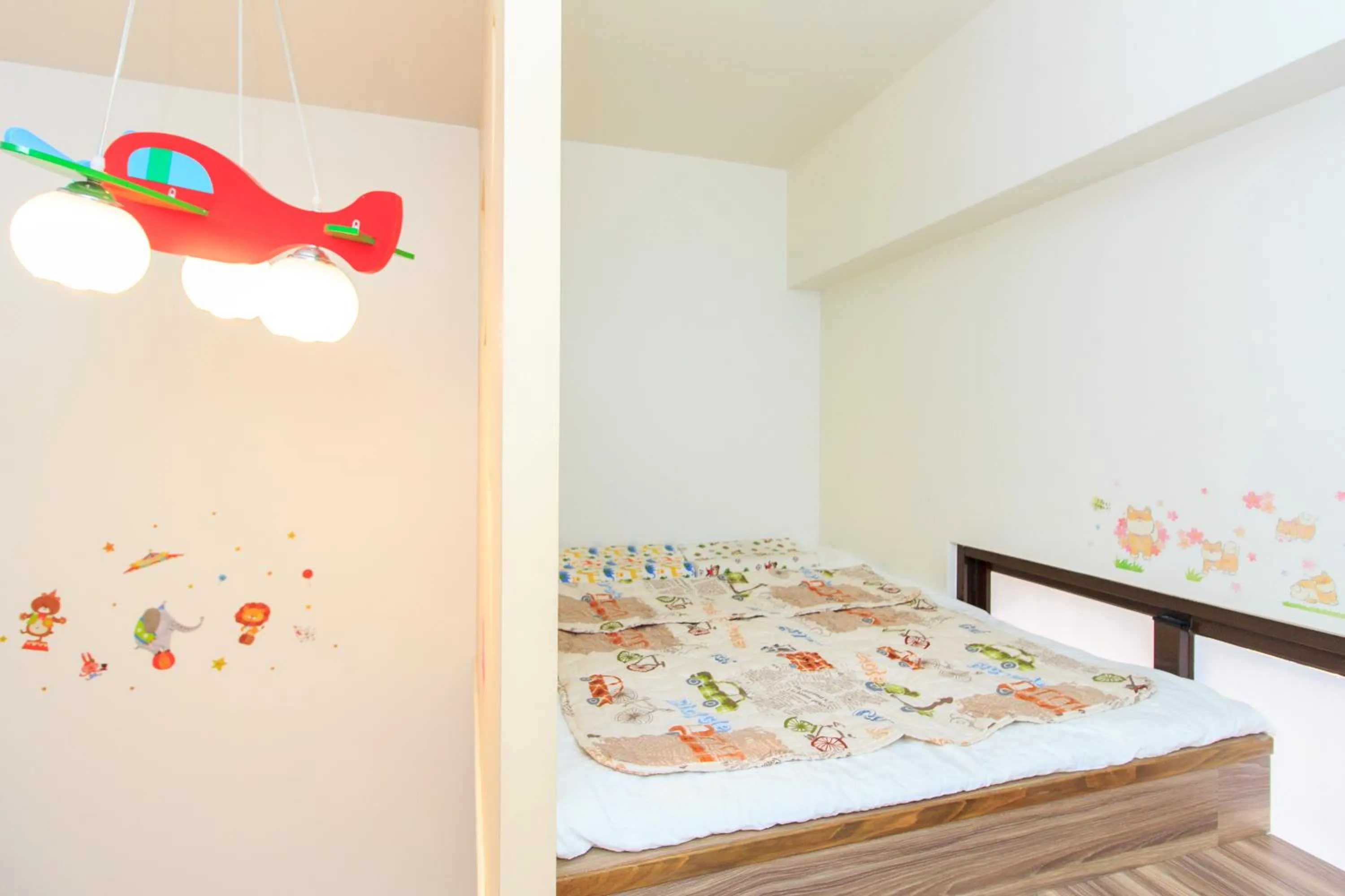 Bed in Yilan Dongshan Cypress B&B