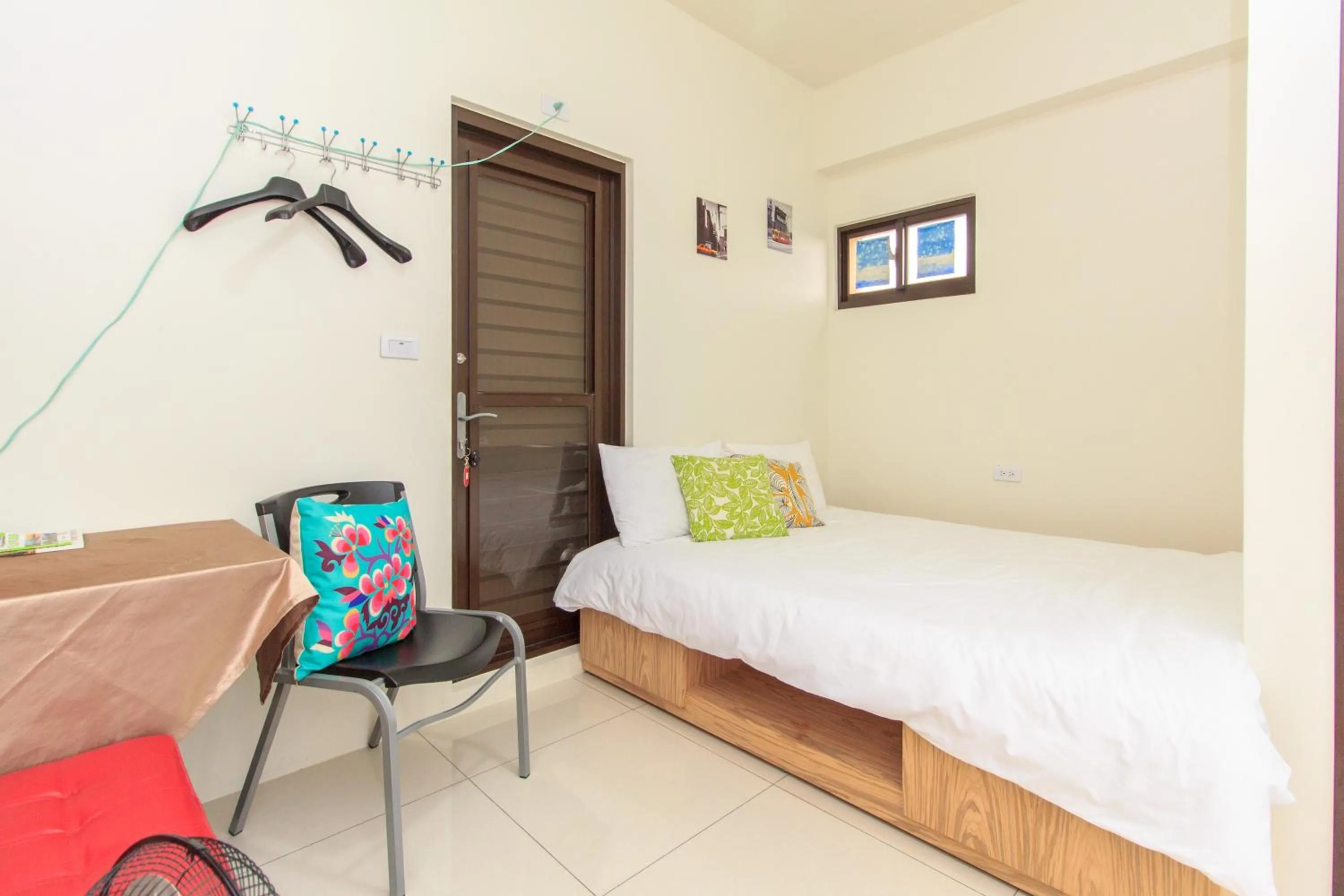 Bed in Yilan Dongshan Cypress B&B