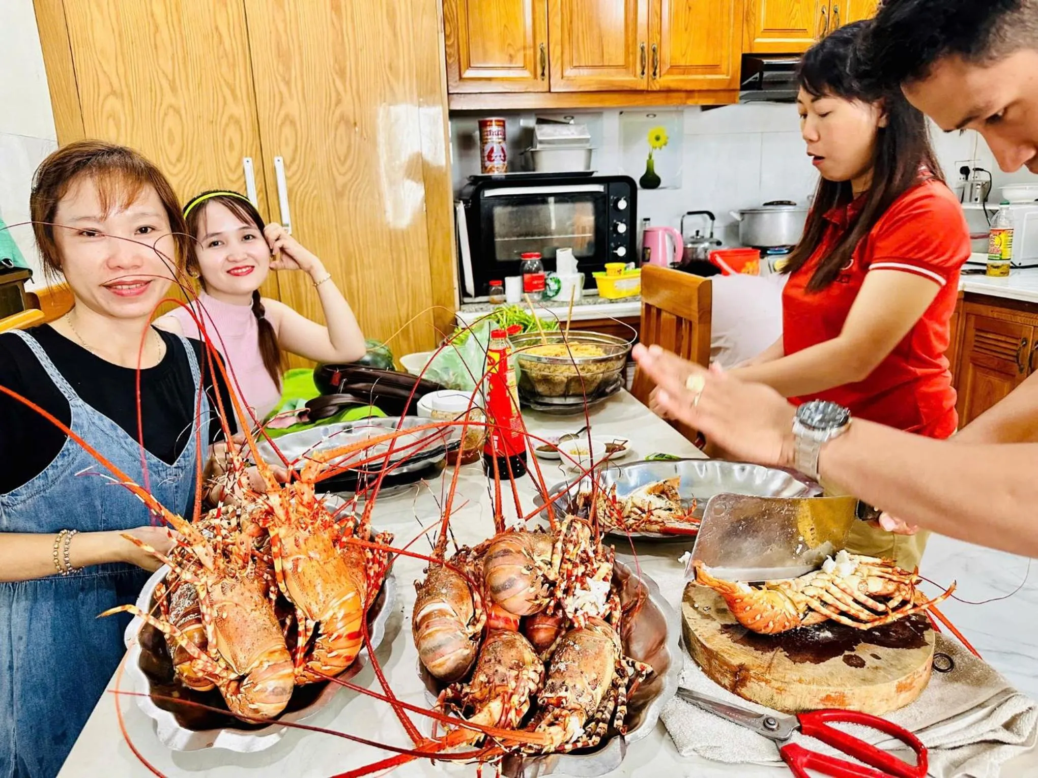 Kitchen or kitchenette in Queen Motel Vung Tau