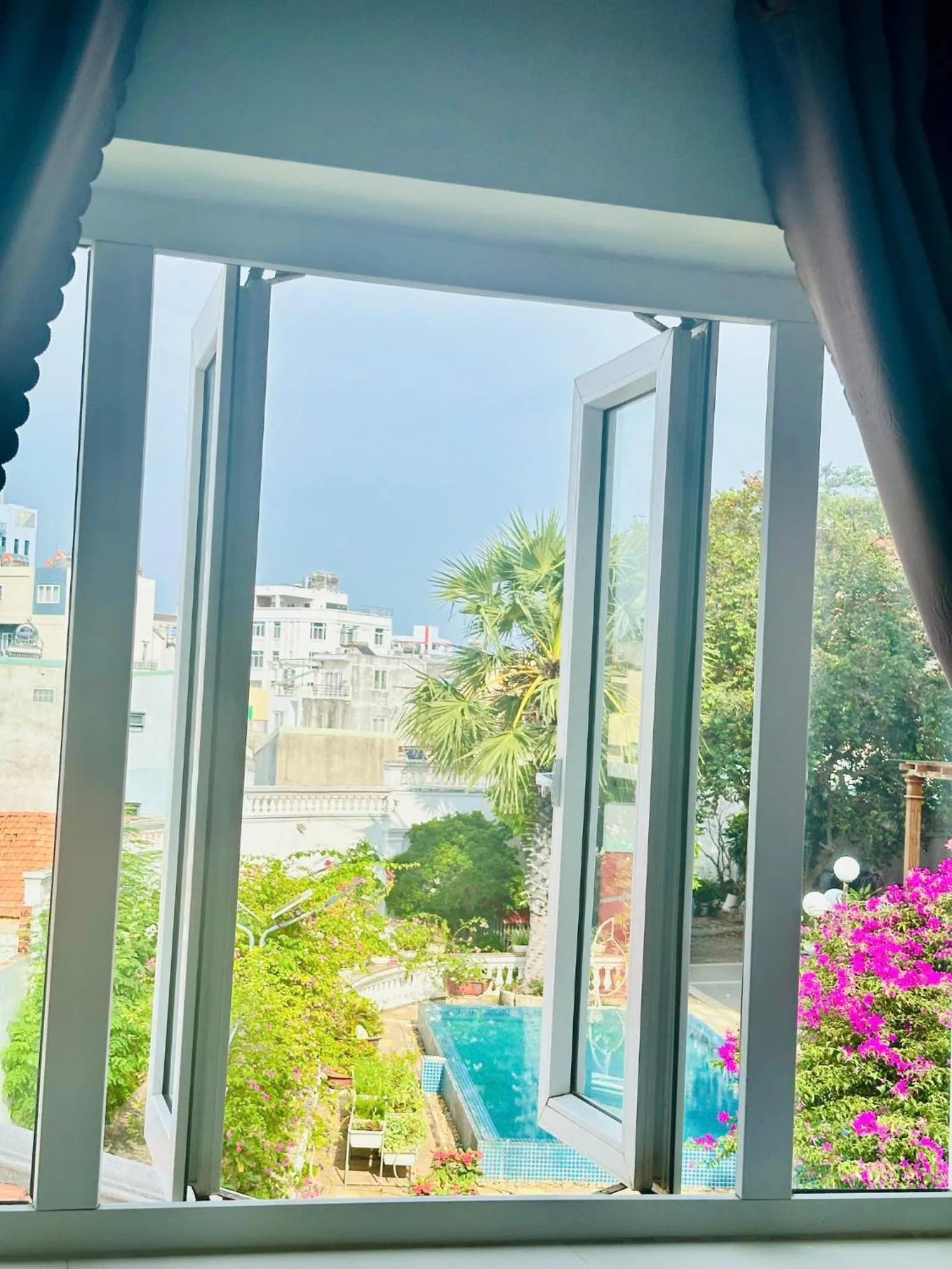 Garden view in Queen Motel Vung Tau