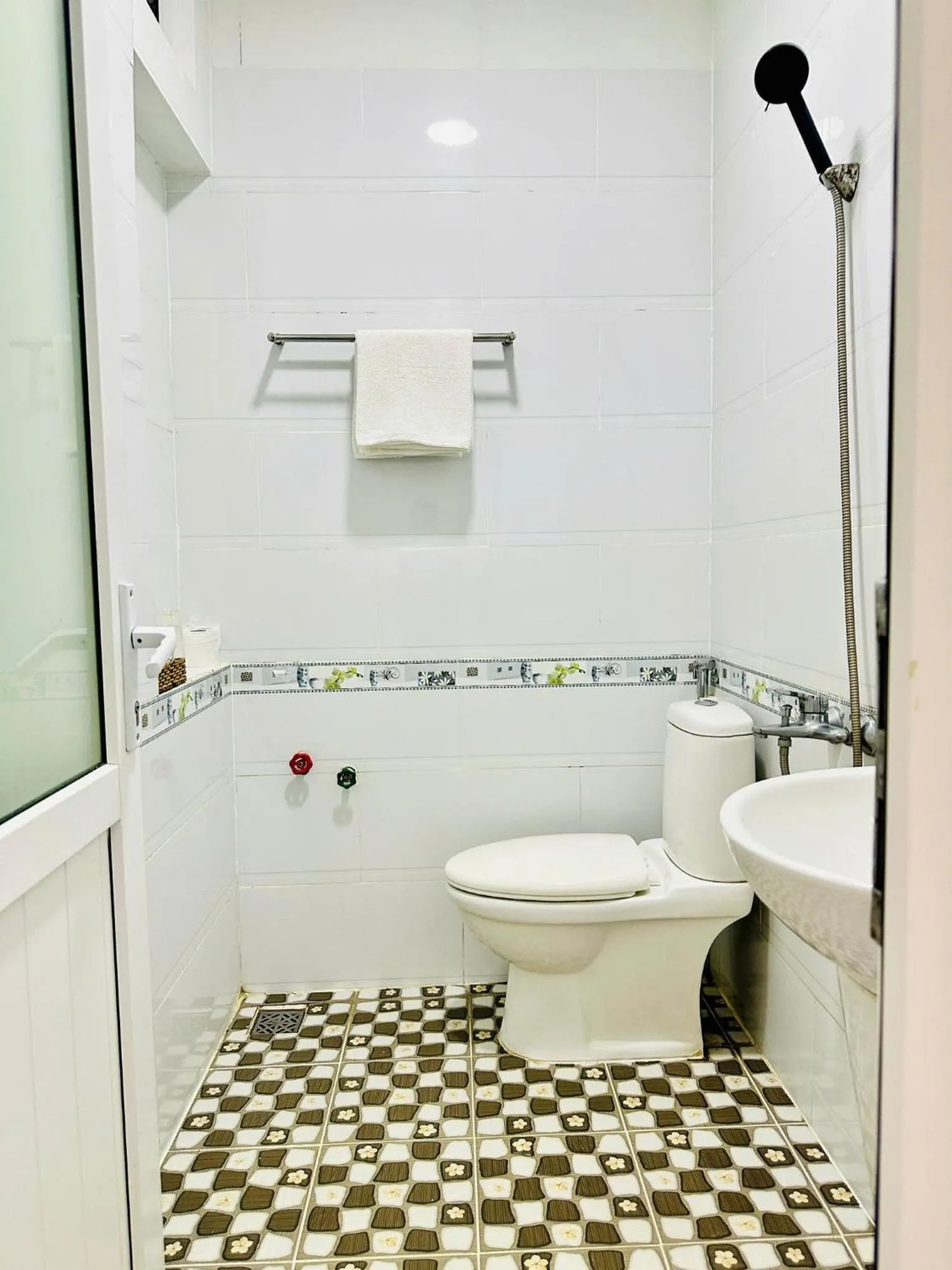 Toilet in Queen Motel Vung Tau
