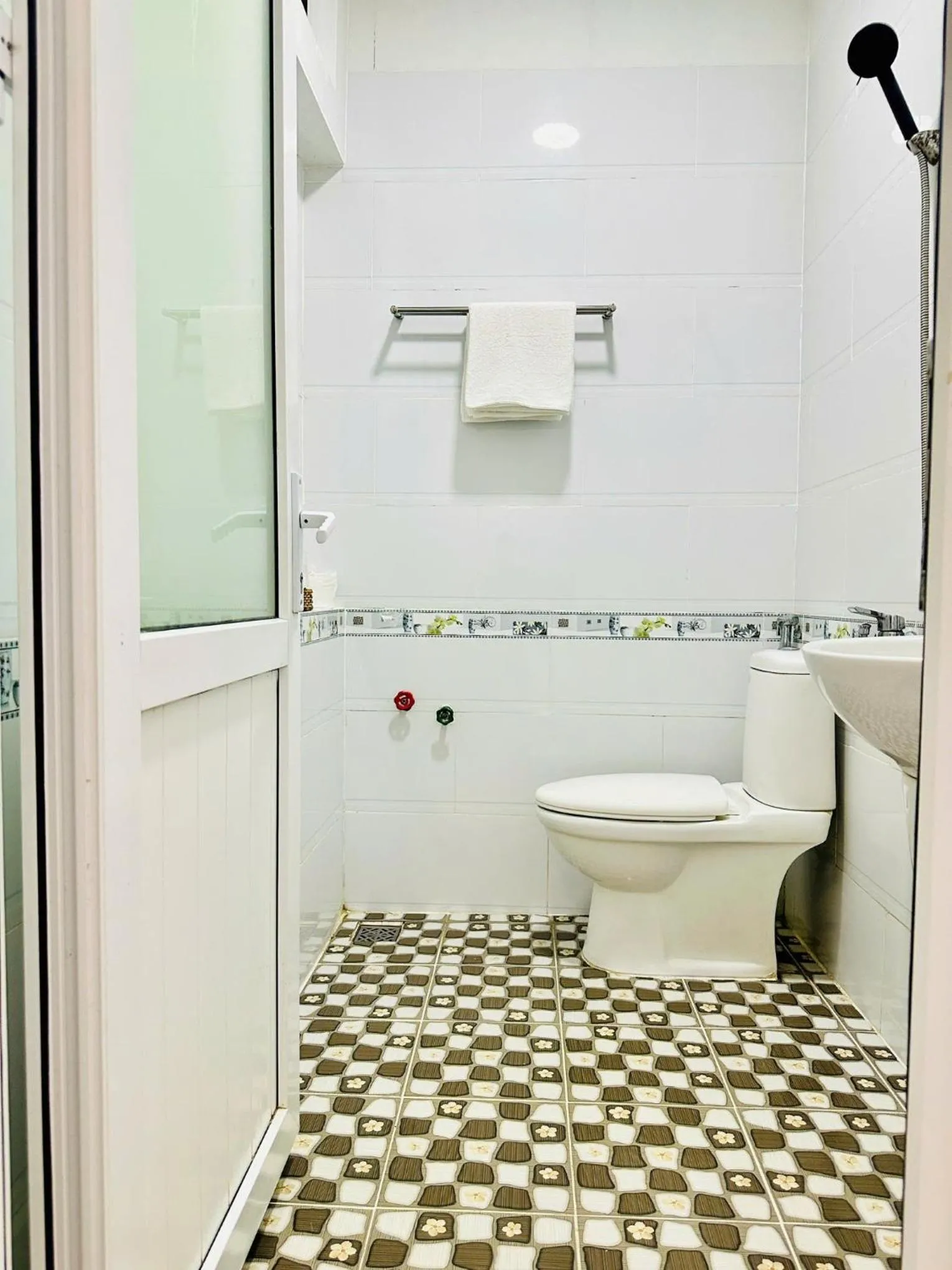 Toilet in Queen Motel Vung Tau