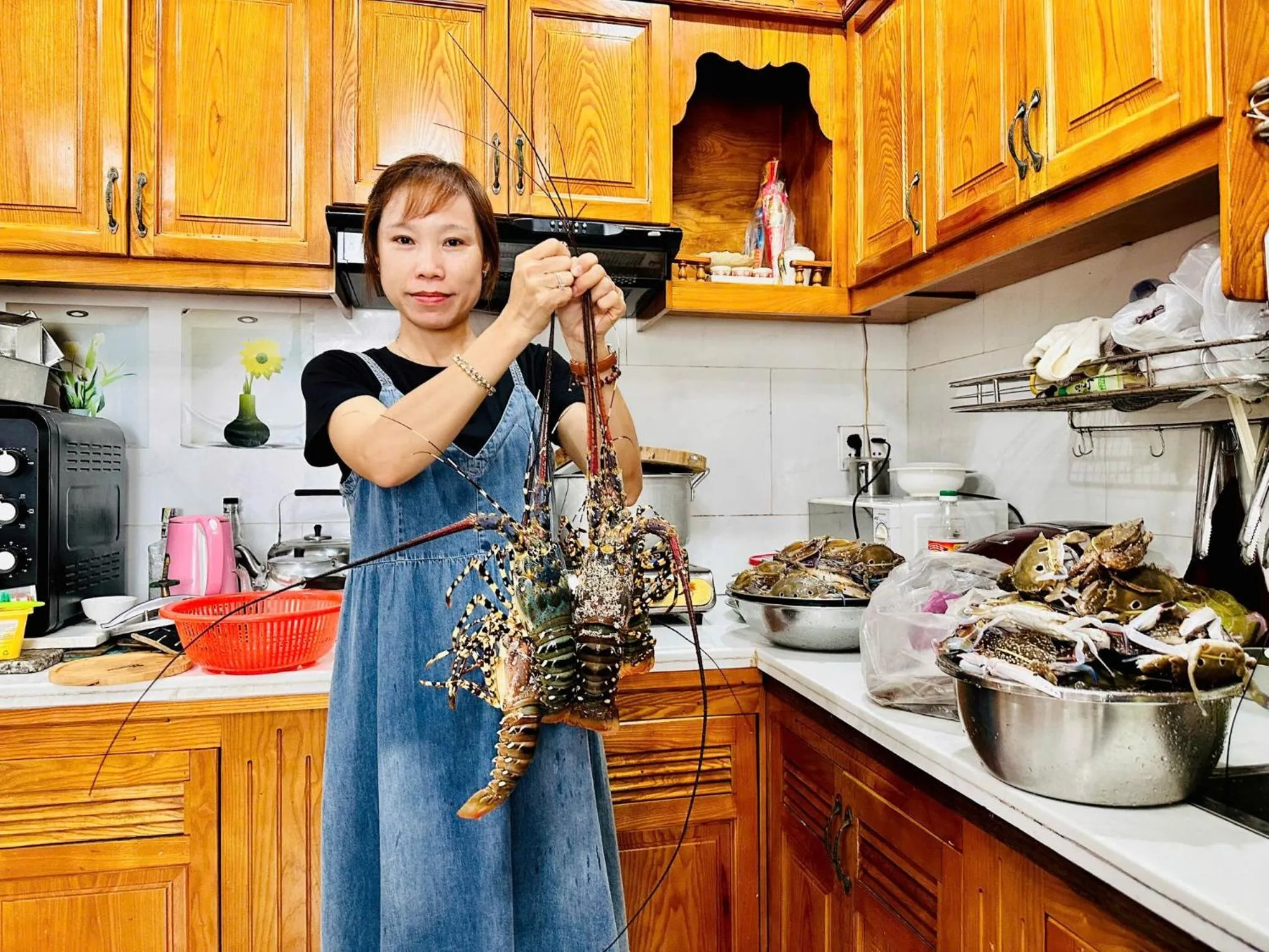 Kitchen or kitchenette in Queen Motel Vung Tau