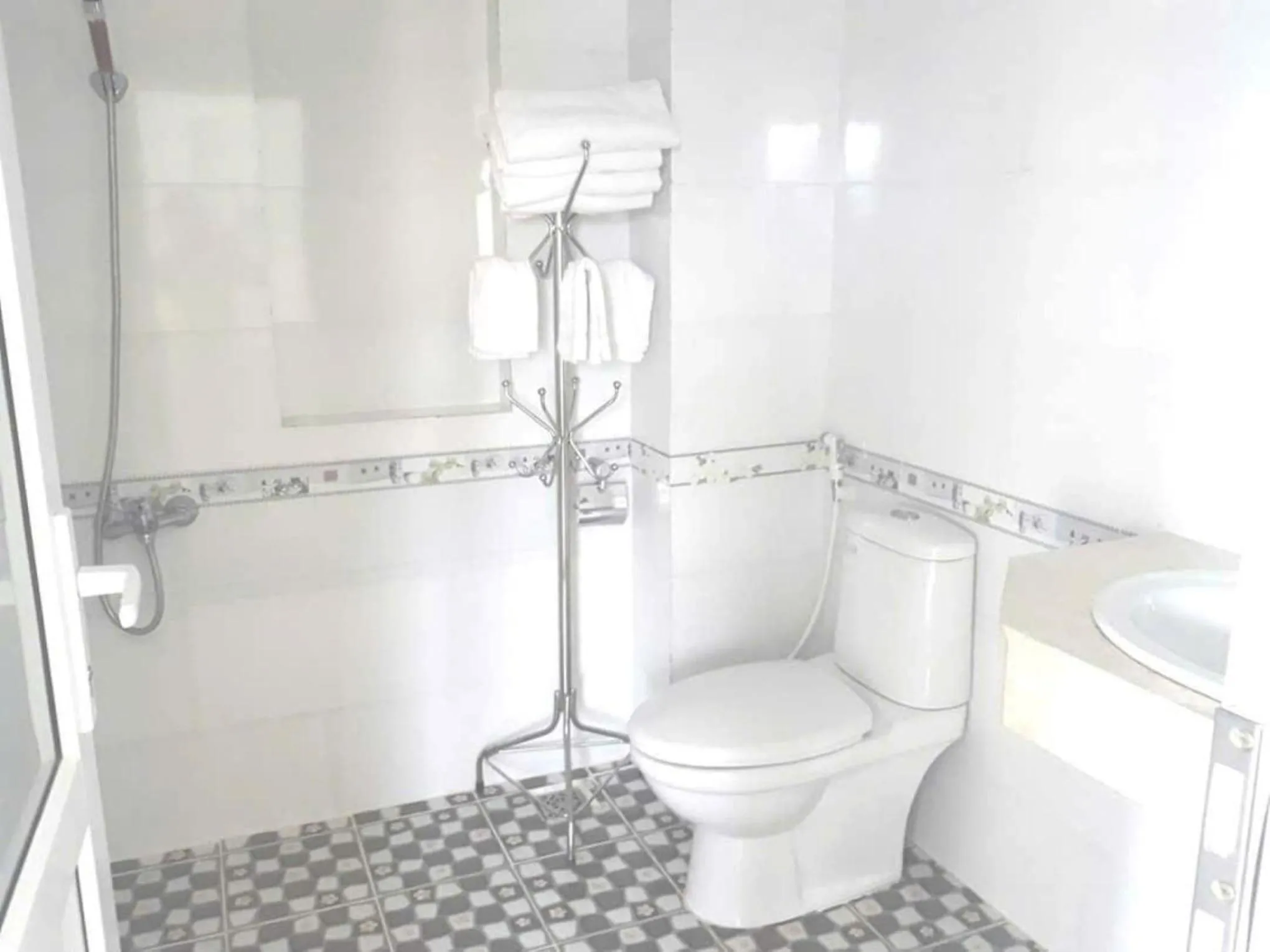 Toilet in Queen Motel Vung Tau