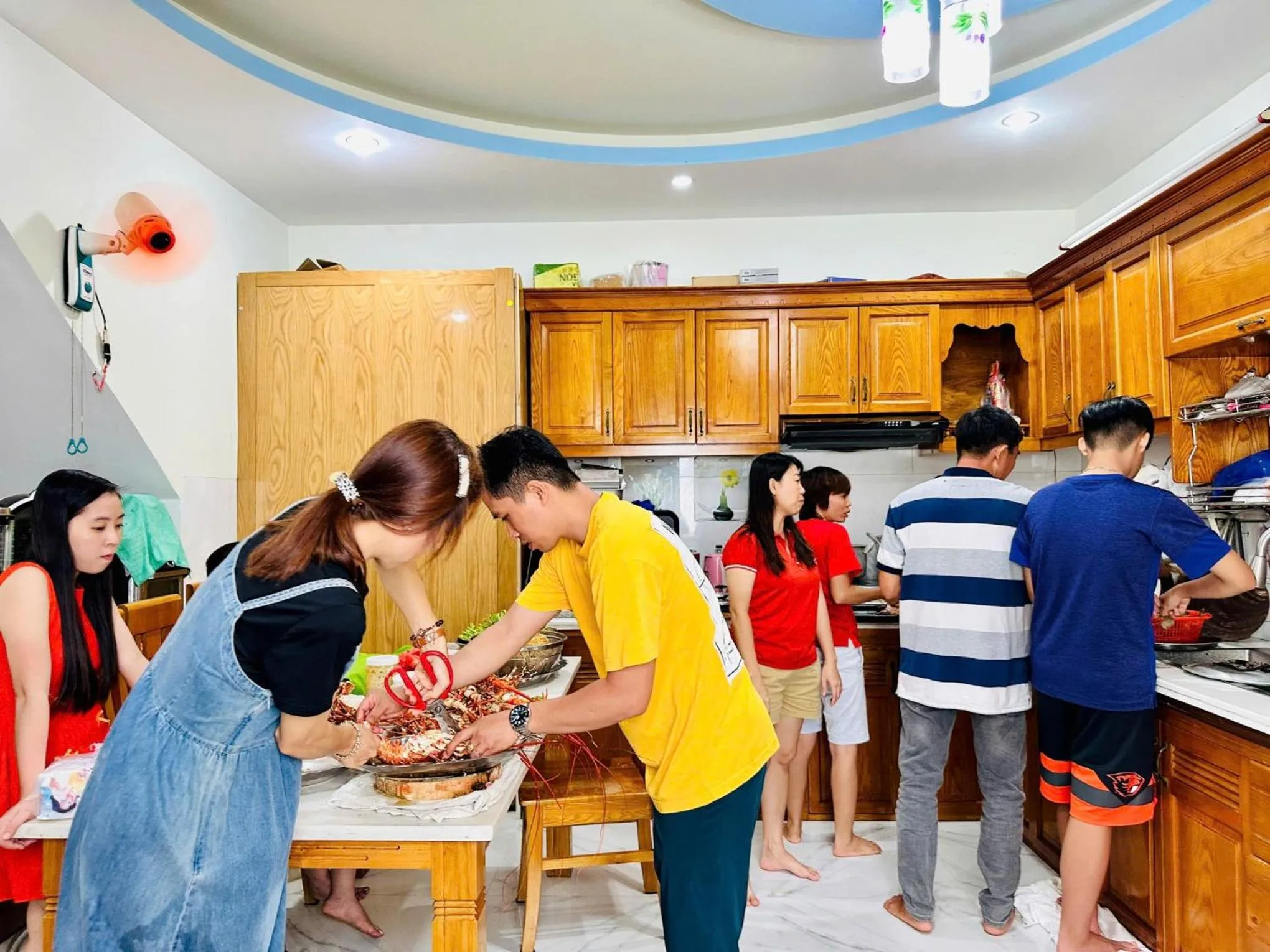 Kitchen or kitchenette in Queen Motel Vung Tau