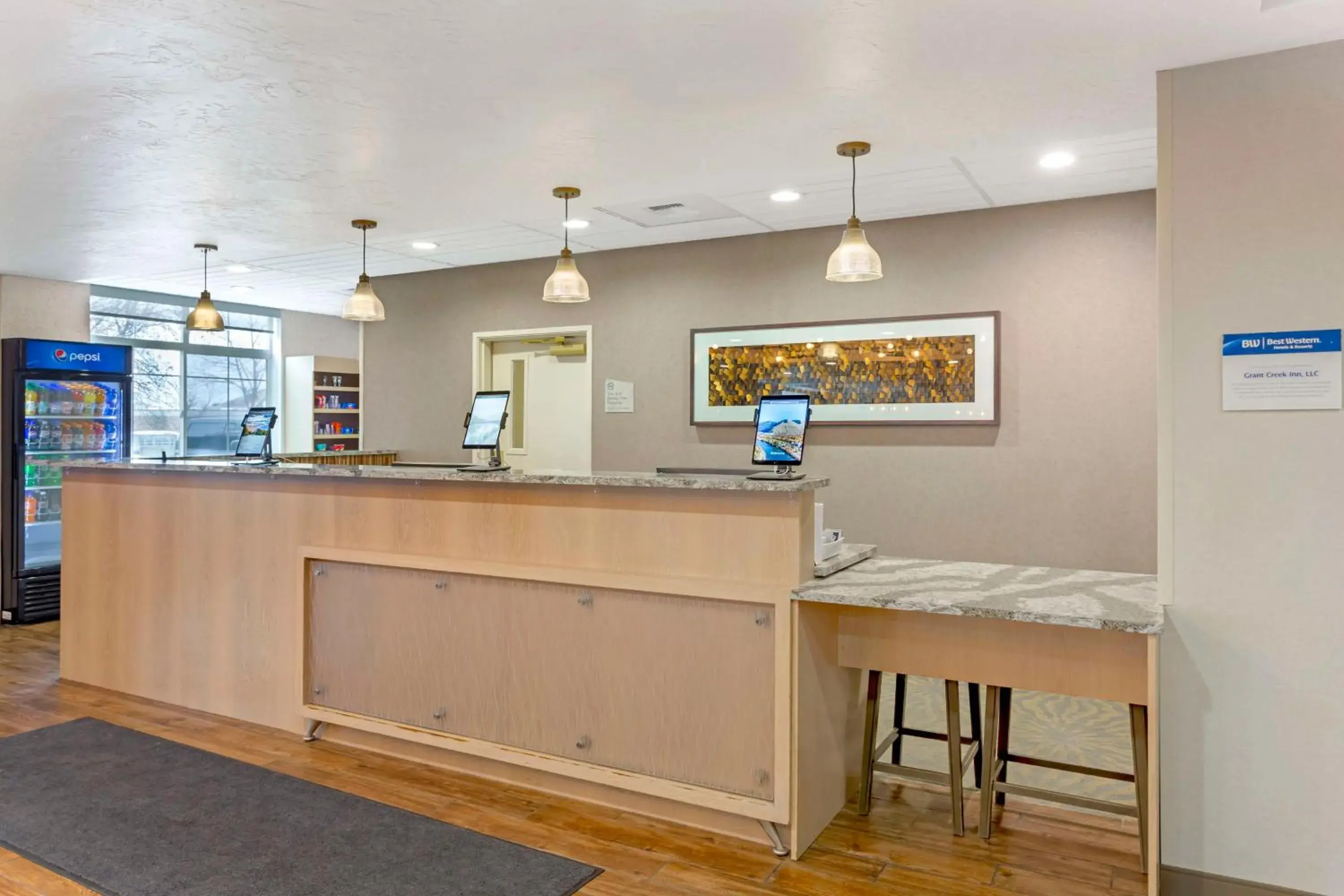 Lobby or reception in Best Western Plus Grant Creek Inn Lobby or reception in Best Western Plus Grant Creek Inn